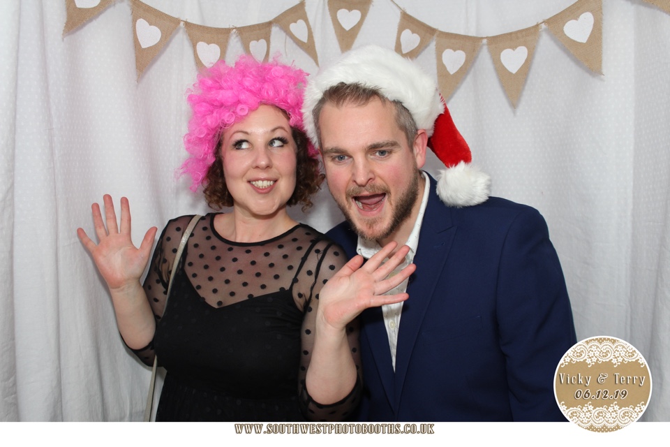Vicky and Terry  | View more photos from the event at gallery.southwestphotobooths.co.uk/u/SWPB/Vicky-and-Terry