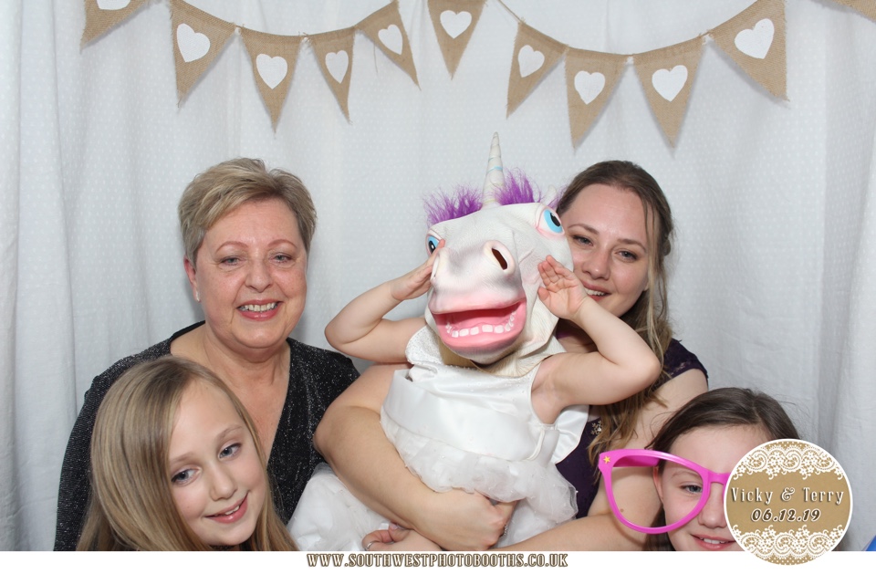 Vicky and Terry  | View more photos from the event at gallery.southwestphotobooths.co.uk/u/SWPB/Vicky-and-Terry