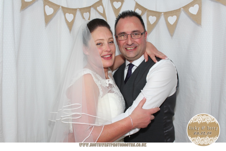 Vicky and Terry  | View more photos from the event at gallery.southwestphotobooths.co.uk/u/SWPB/Vicky-and-Terry
