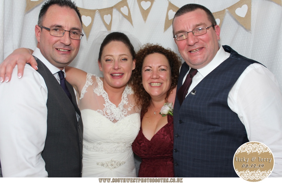 Vicky and Terry  | View more photos from the event at gallery.southwestphotobooths.co.uk/u/SWPB/Vicky-and-Terry