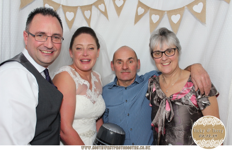 Vicky and Terry  | View more photos from the event at gallery.southwestphotobooths.co.uk/u/SWPB/Vicky-and-Terry