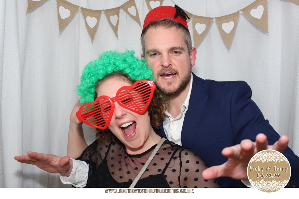 Vicky and Terry  | View more photos from the event at gallery.southwestphotobooths.co.uk/u/SWPB/Vicky-and-Terry