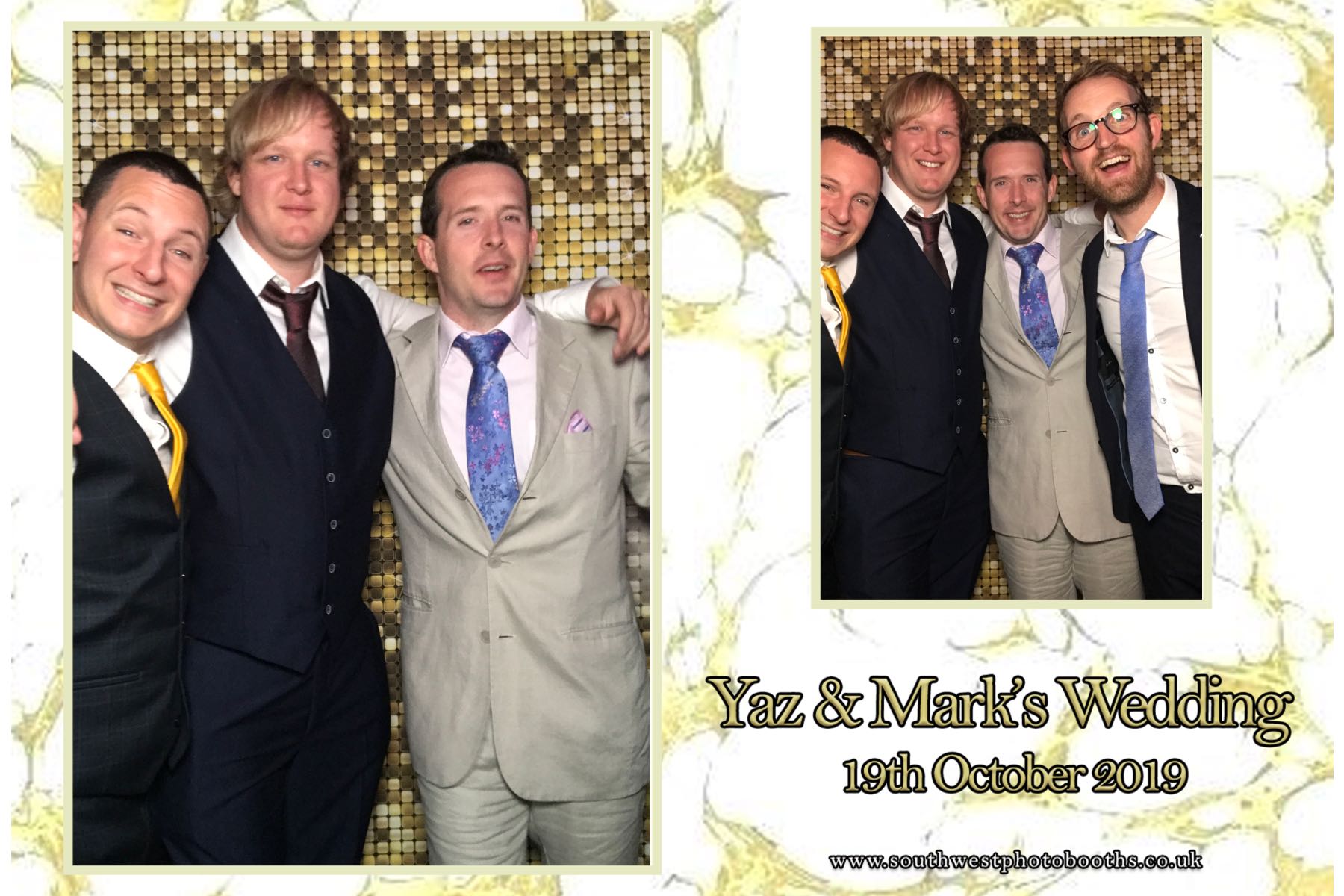 Yaz and Mark | View more photos from the event at gallery.southwestphotobooths.co.uk/u/SWPB/Yaz-and-Mark