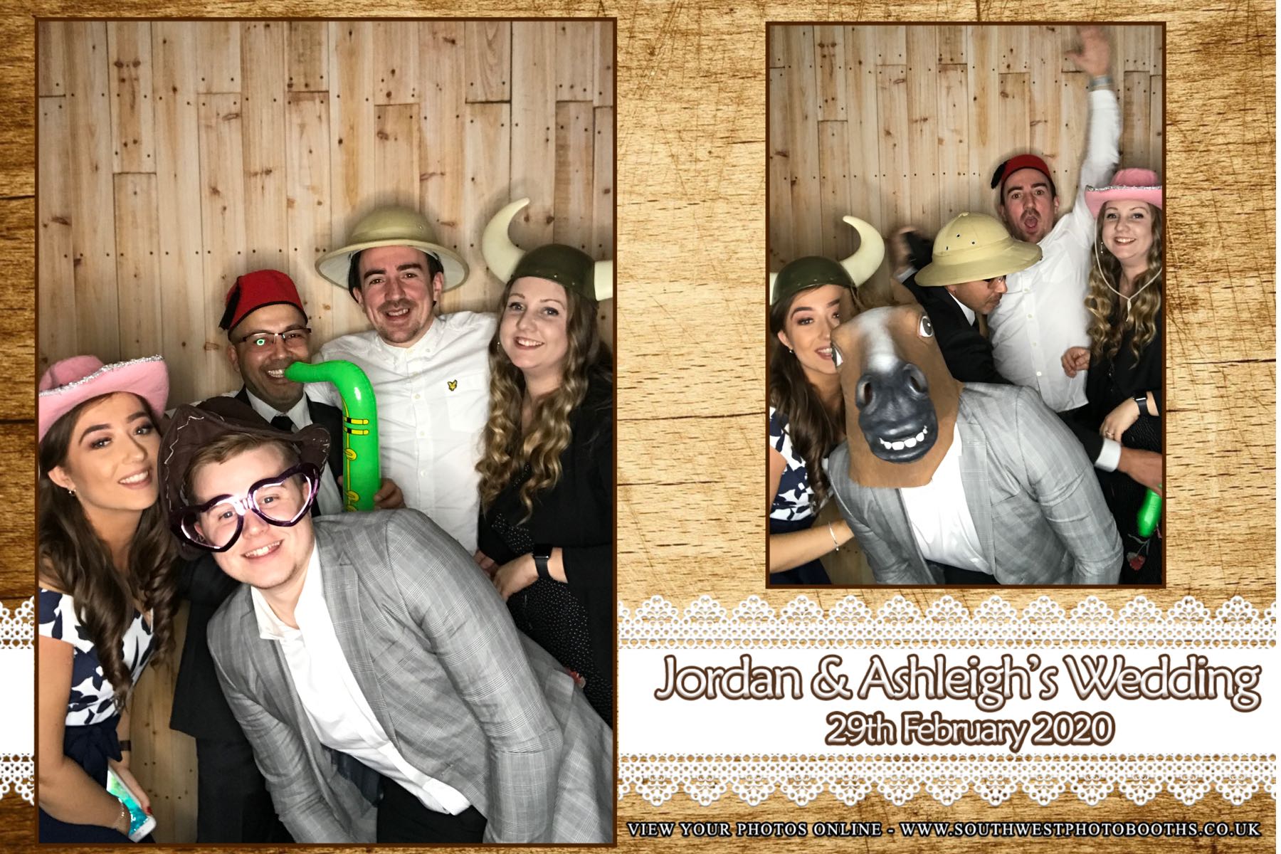 Jordan and Ashleigh | View more photos from the event at gallery.southwestphotobooths.co.uk/u/SWPB/Jordan-and-Ashleigh