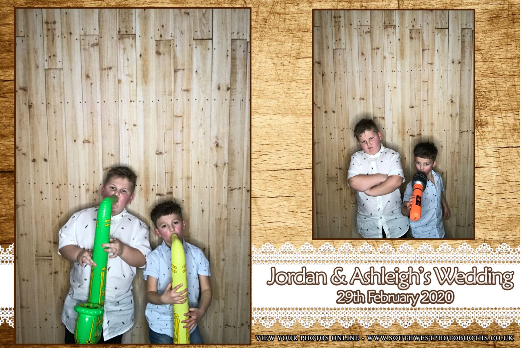 Jordan and Ashleigh | View more photos from the event at gallery.southwestphotobooths.co.uk/u/SWPB/Jordan-and-Ashleigh