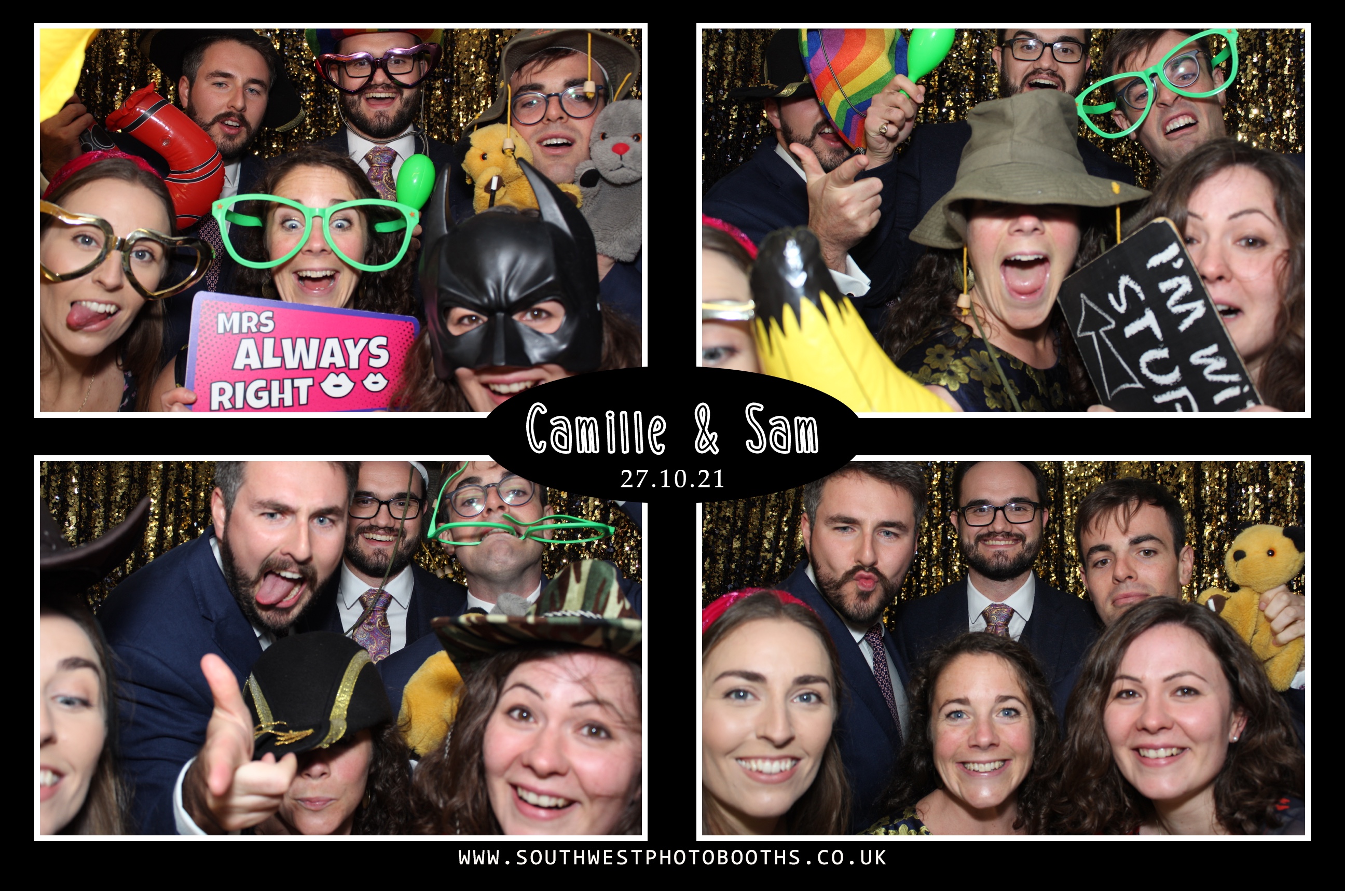 Camille and Sam | View more photos from the event at gallery.southwestphotobooths.co.uk/u/SWPB/Camille-and-Sam