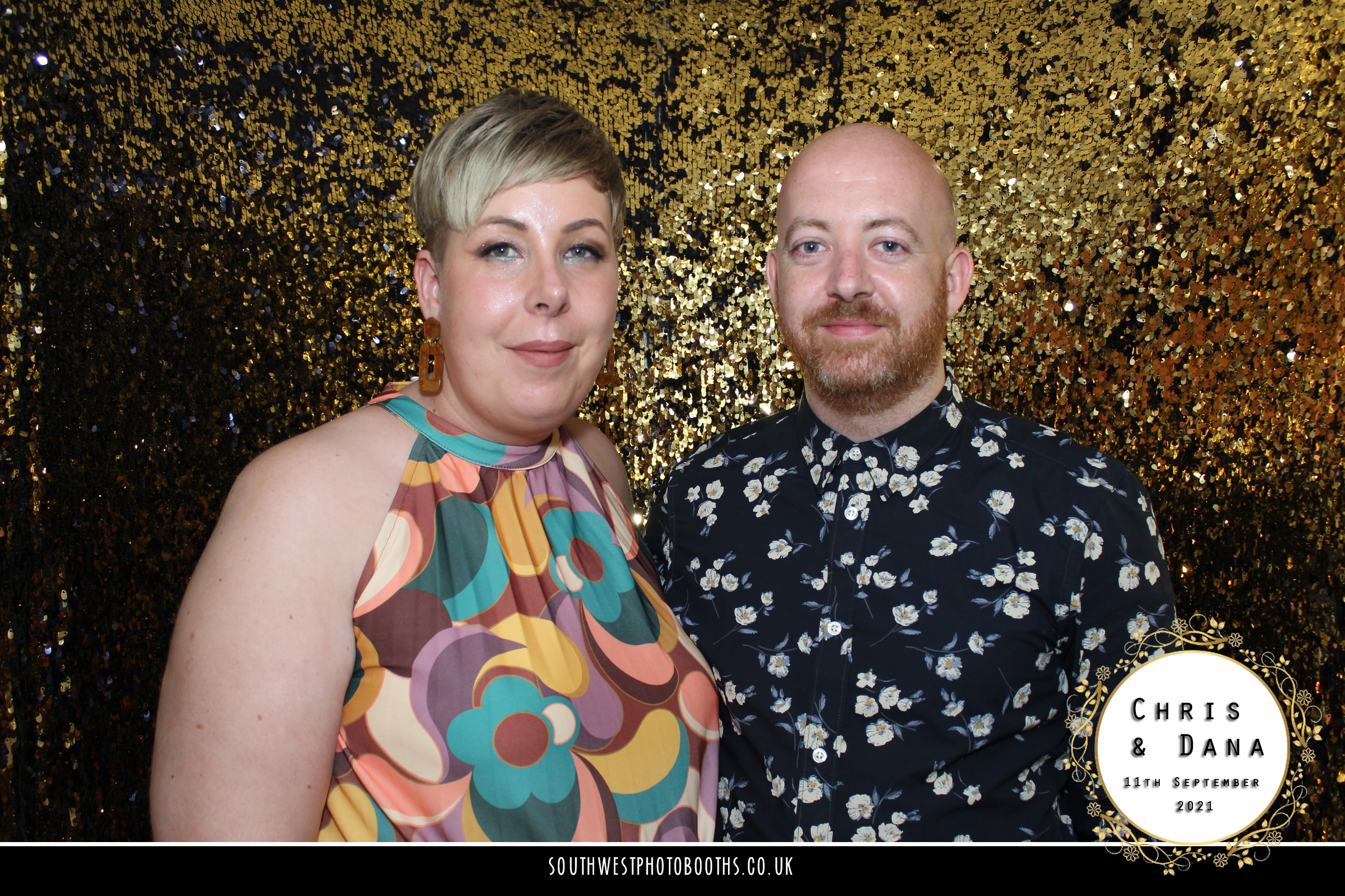 Chris and Dana | View more photos from the event at gallery.southwestphotobooths.co.uk/u/SWPB/Chris-and-Dana