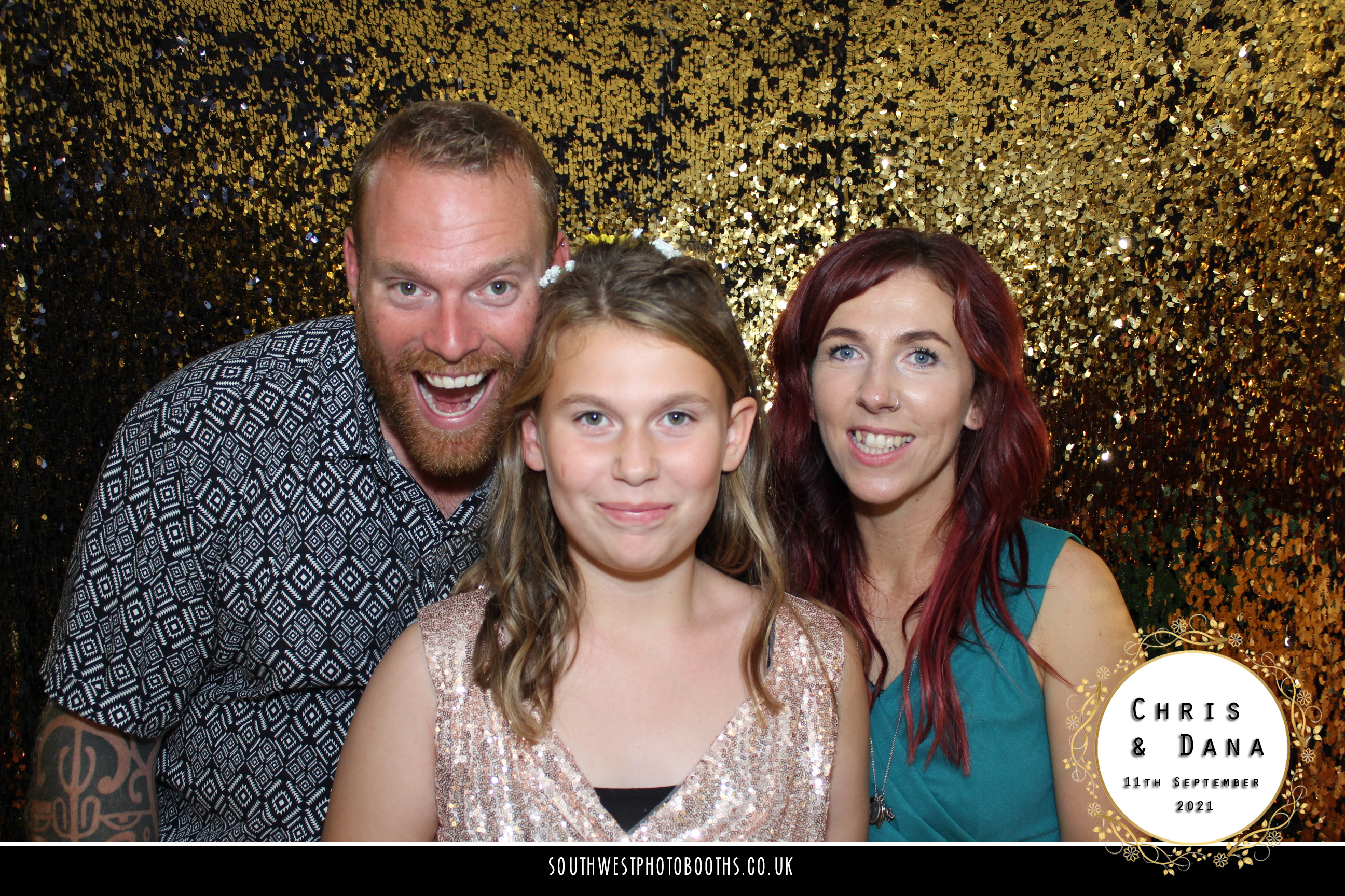 Chris and Dana | View more photos from the event at gallery.southwestphotobooths.co.uk/u/SWPB/Chris-and-Dana