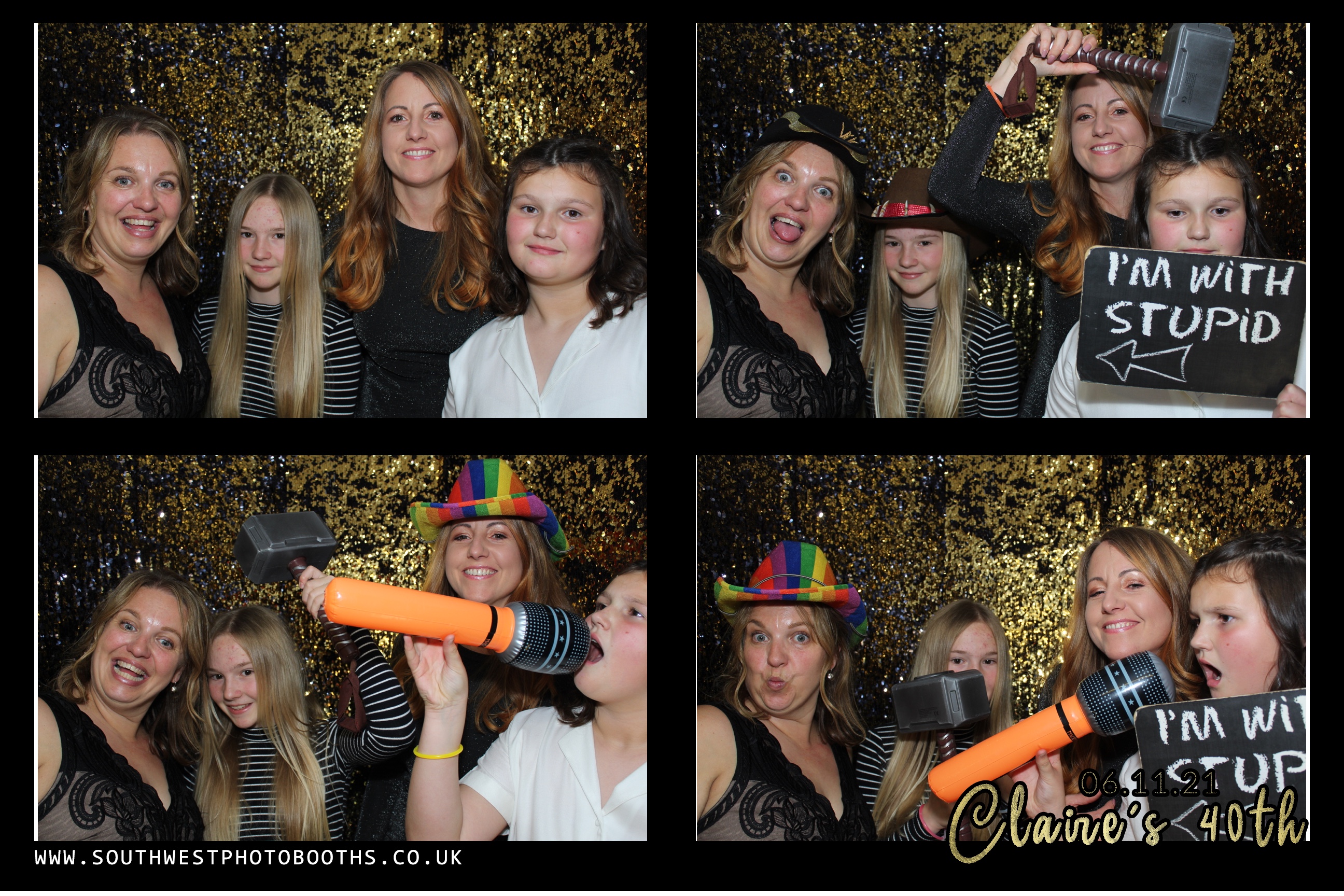 Claires 40th Birthday Party | View more photos from the event at gallery.southwestphotobooths.co.uk/u/SWPB/Claires-40th-Birthday-Party