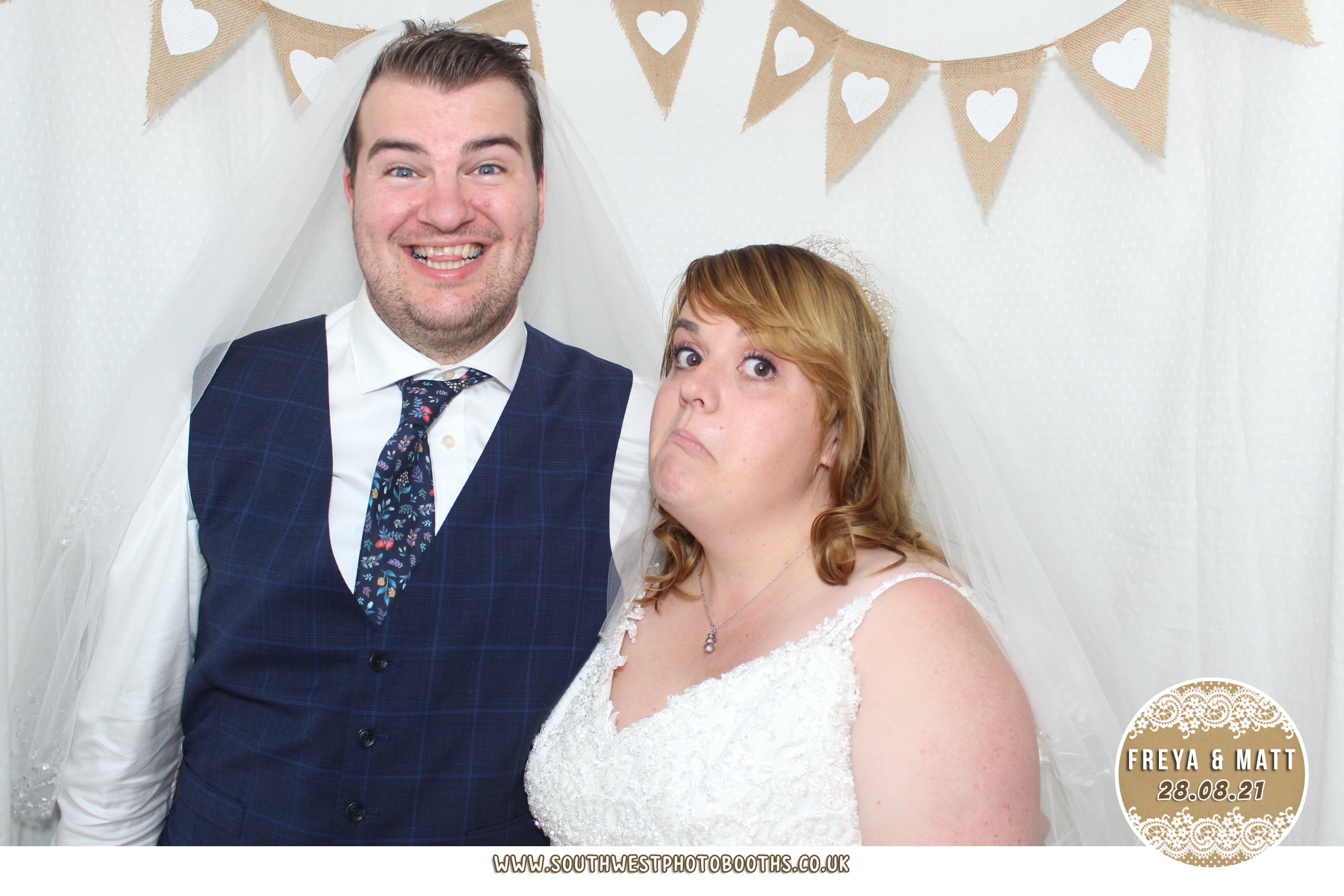 Freya and Matt | View more photos from the event at gallery.southwestphotobooths.co.uk/u/SWPB/Freya-and-Matt