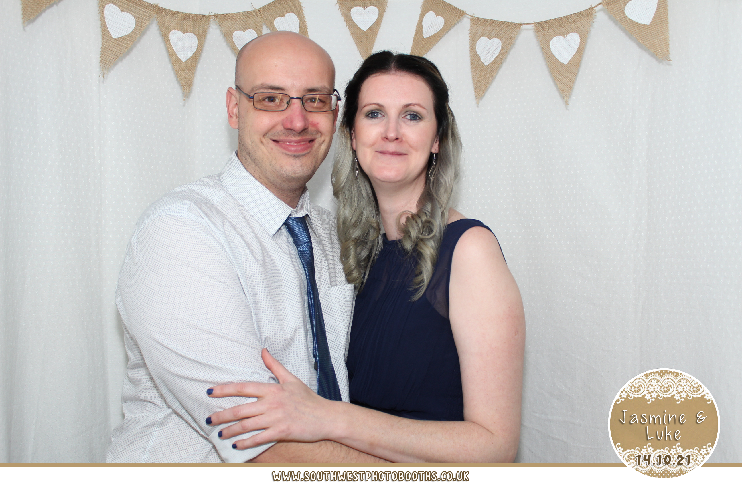 Jasmine and Luke | View more photos from the event at gallery.southwestphotobooths.co.uk/u/SWPB/Jasmine-and-Luke