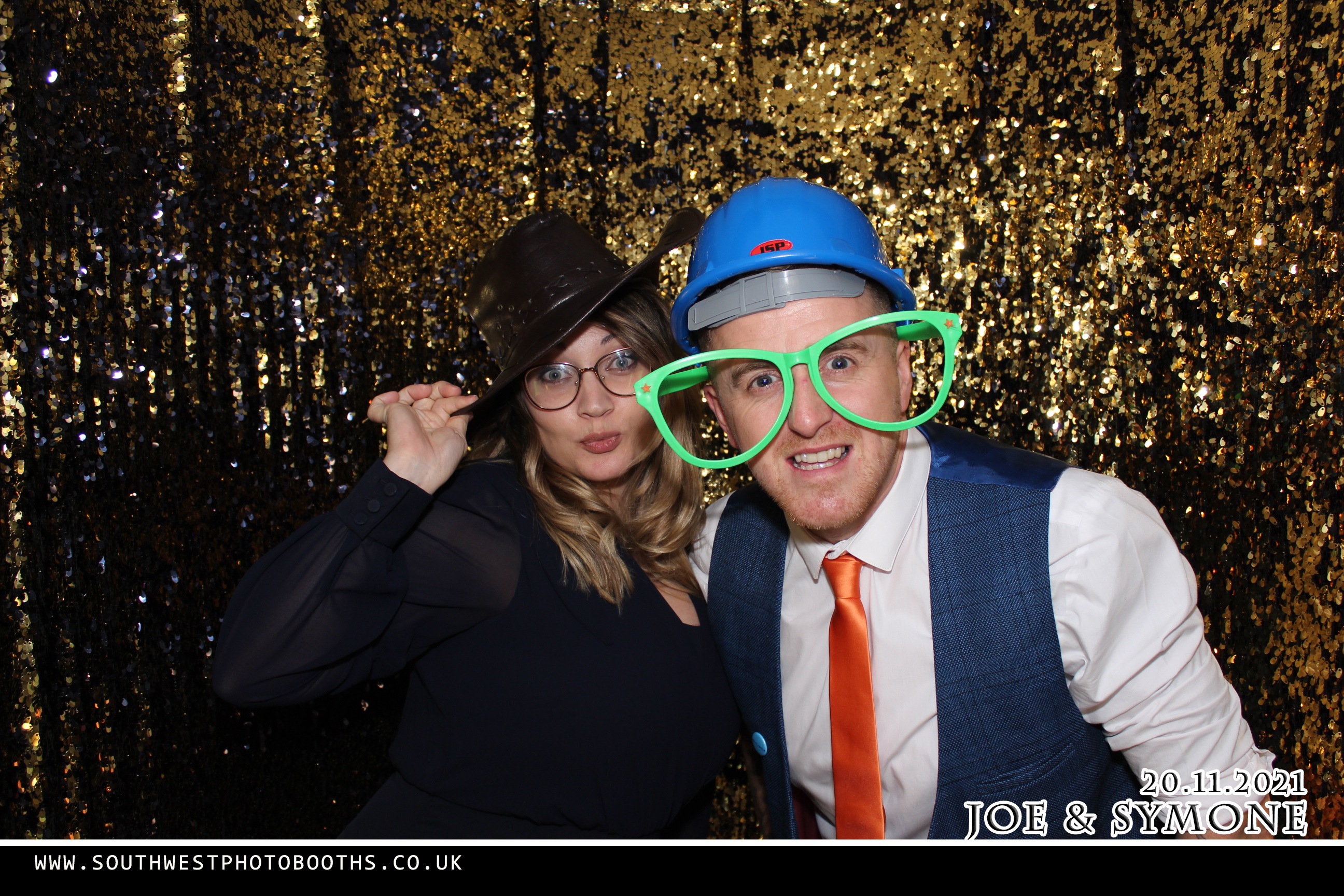 Joe and Symone | View more photos from the event at gallery.southwestphotobooths.co.uk/u/SWPB/Joe-and-Symone
