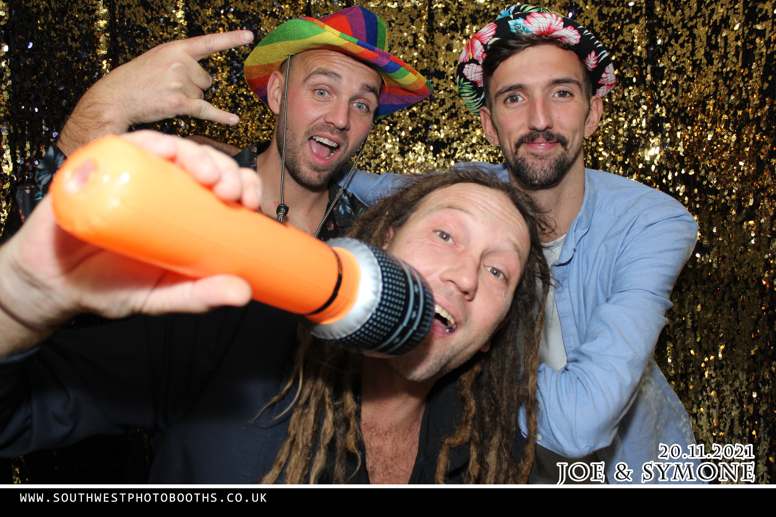 Joe and Symone | View more photos from the event at gallery.southwestphotobooths.co.uk/u/SWPB/Joe-and-Symone
