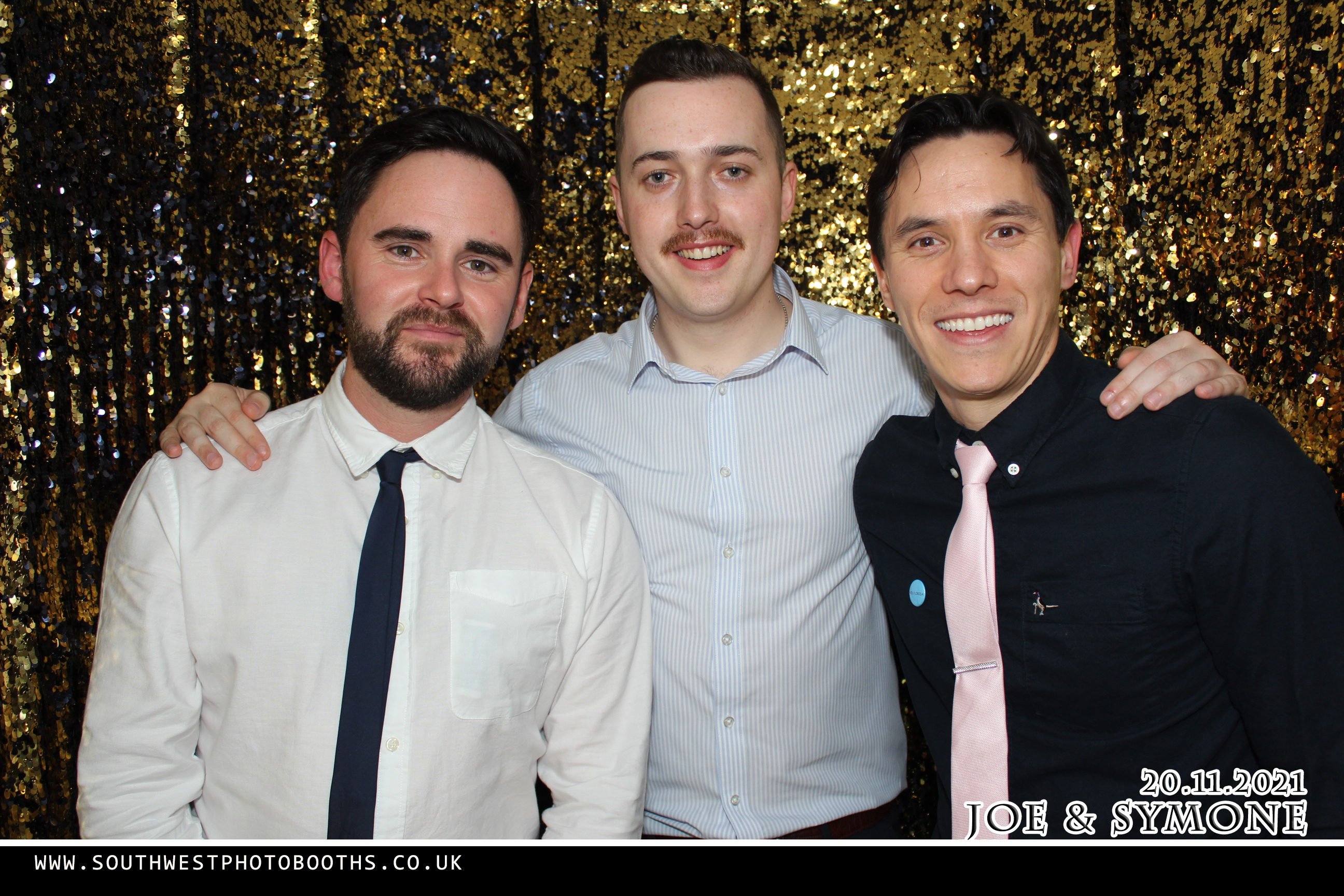 Joe and Symone | View more photos from the event at gallery.southwestphotobooths.co.uk/u/SWPB/Joe-and-Symone