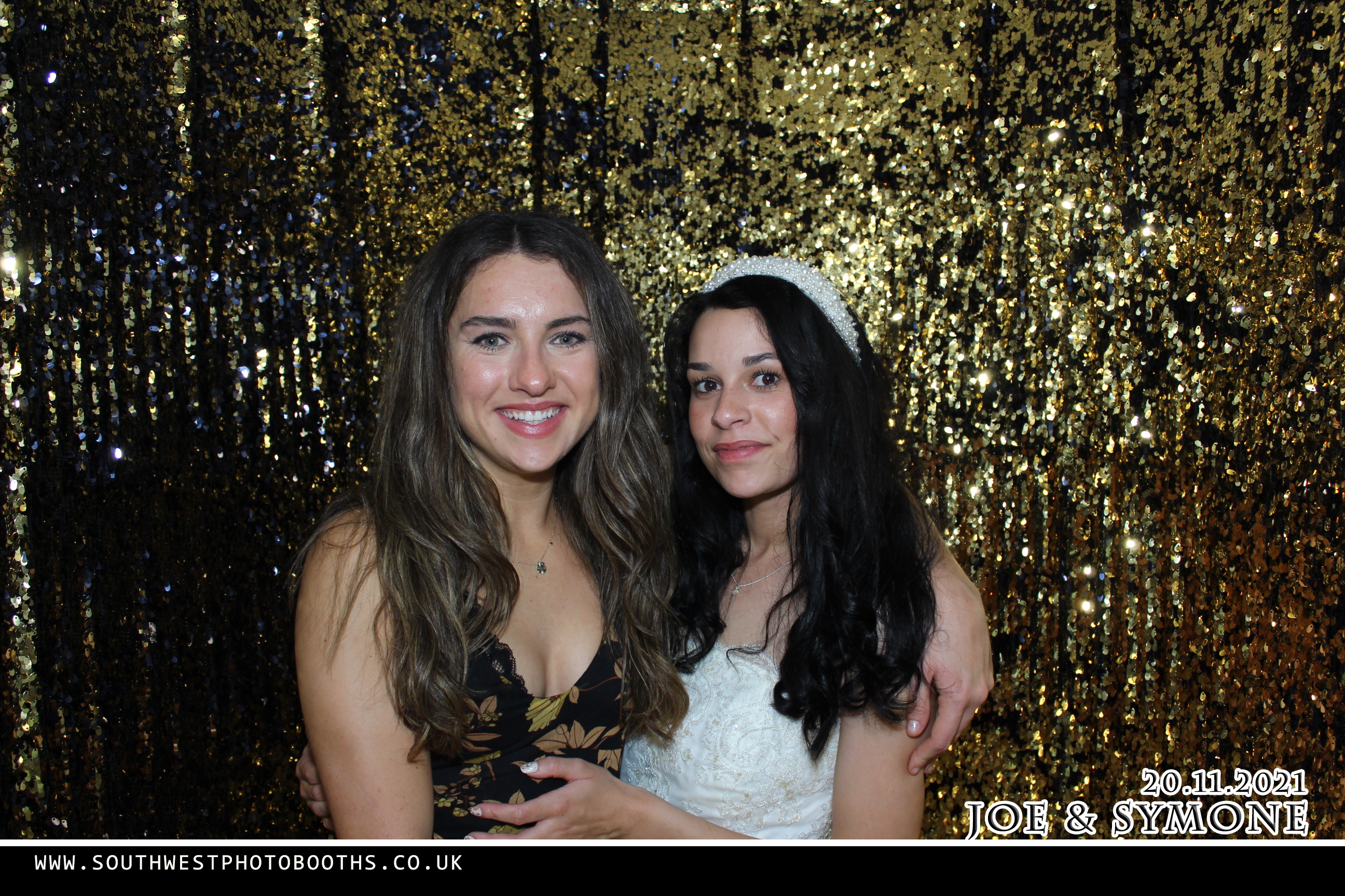 Joe and Symone | View more photos from the event at gallery.southwestphotobooths.co.uk/u/SWPB/Joe-and-Symone