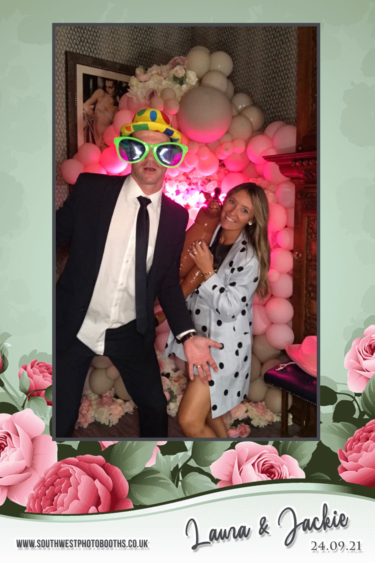 Laura and Jackie | View more photos from the event at gallery.southwestphotobooths.co.uk/u/SWPB/Laura-and-Jackie