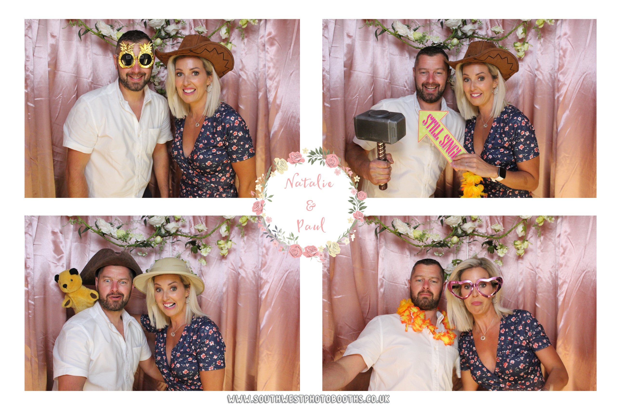 Natalie and Paul | View more photos from the event at gallery.southwestphotobooths.co.uk/u/SWPB/Natalie-and-Paul