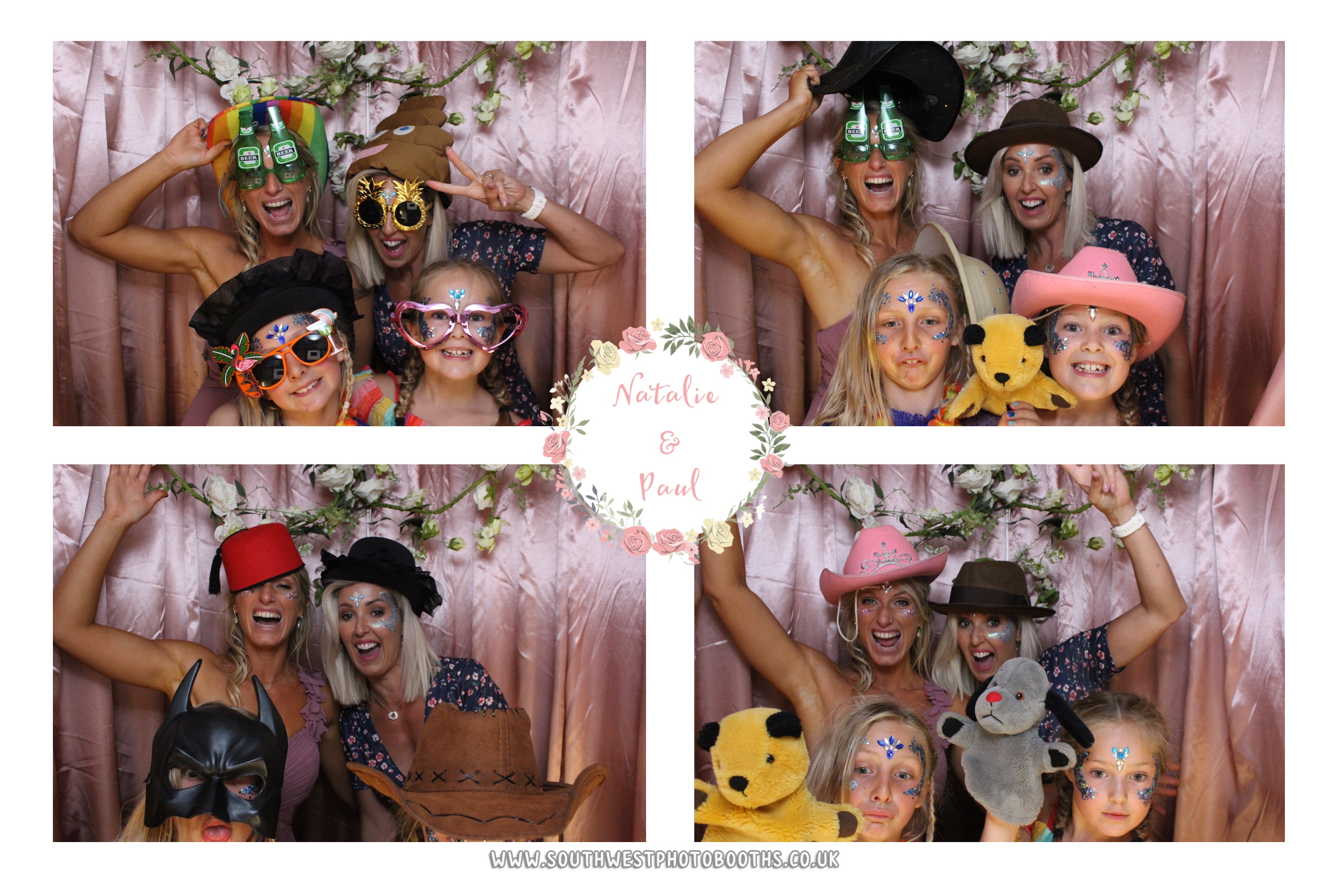 Natalie and Paul | View more photos from the event at gallery.southwestphotobooths.co.uk/u/SWPB/Natalie-and-Paul