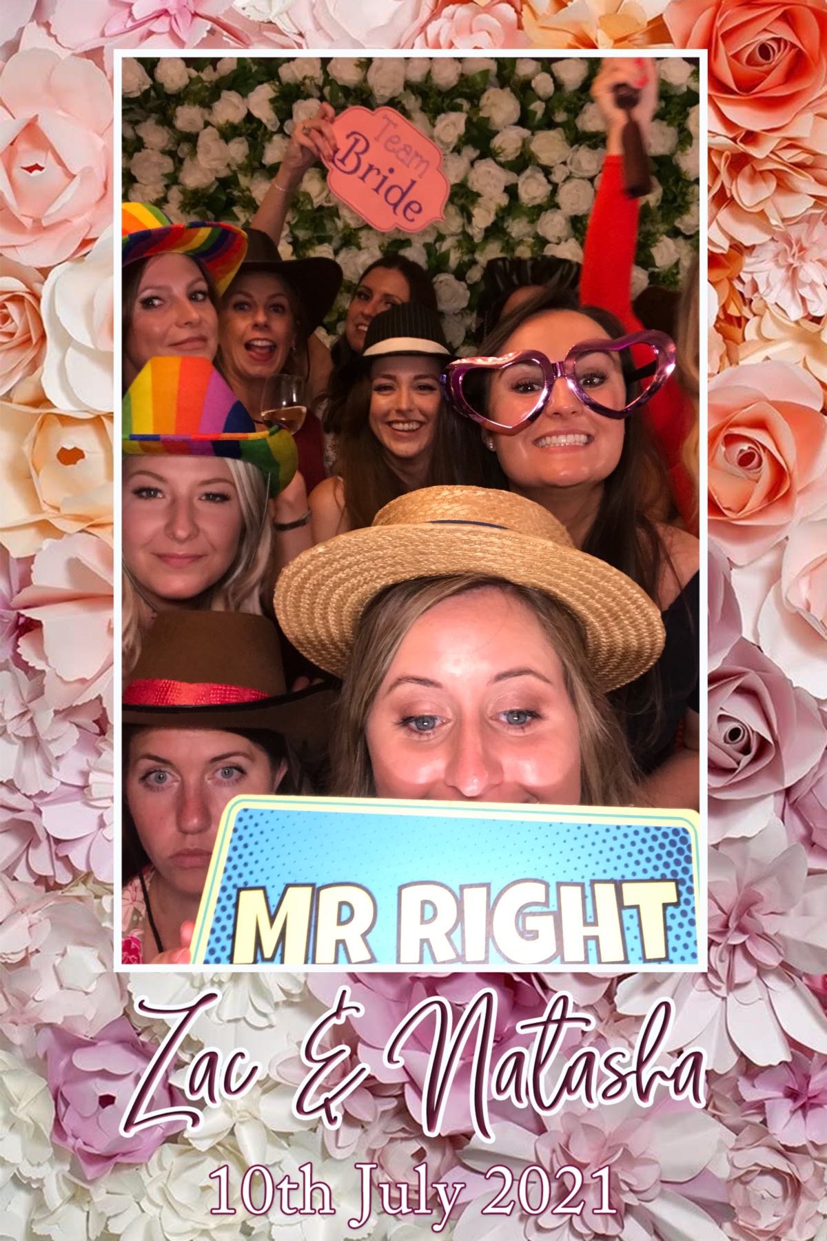 Natasha and Zac | View more photos from the event at gallery.southwestphotobooths.co.uk/u/SWPB/Natasha-and-Zac