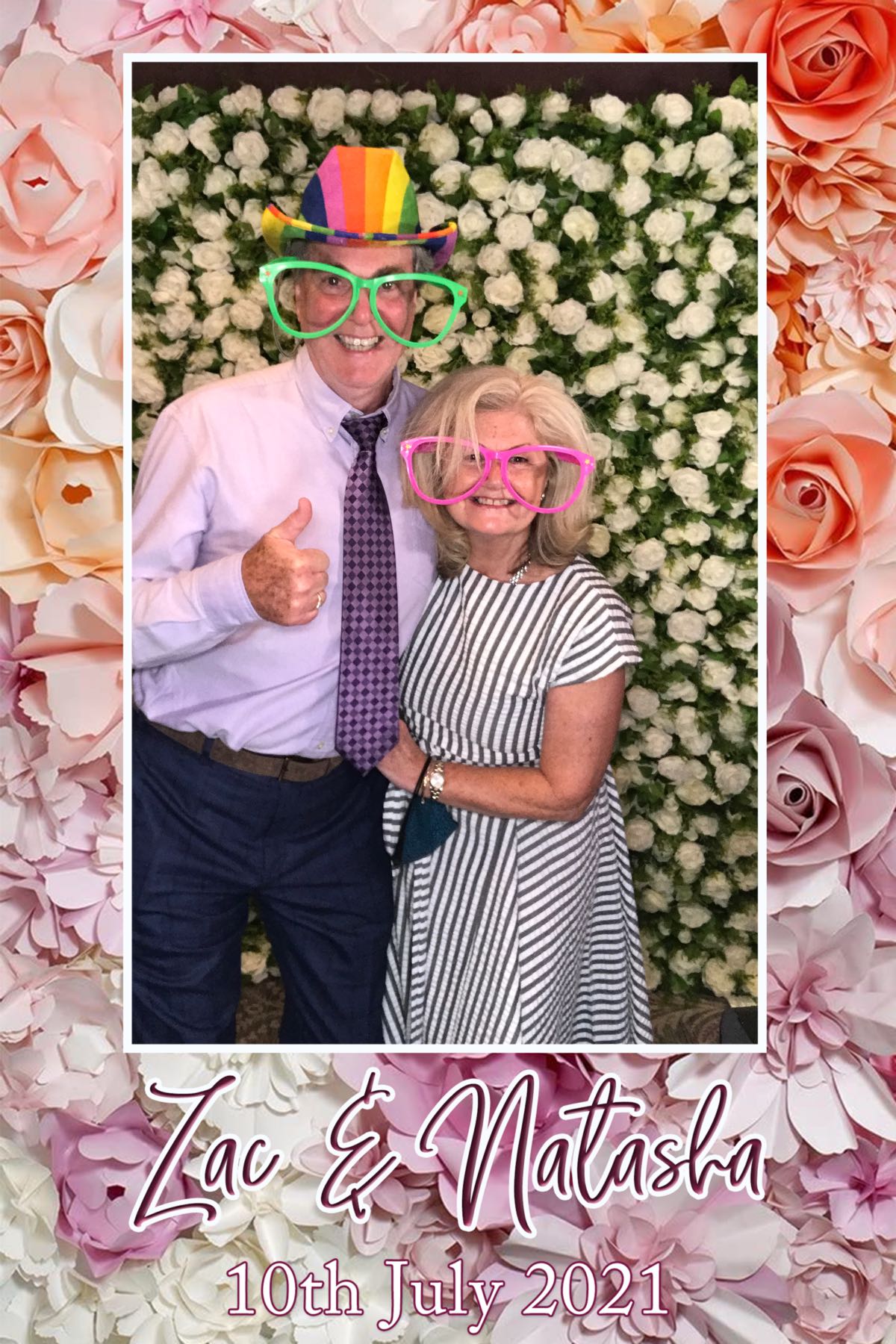 Natasha and Zac | View more photos from the event at gallery.southwestphotobooths.co.uk/u/SWPB/Natasha-and-Zac