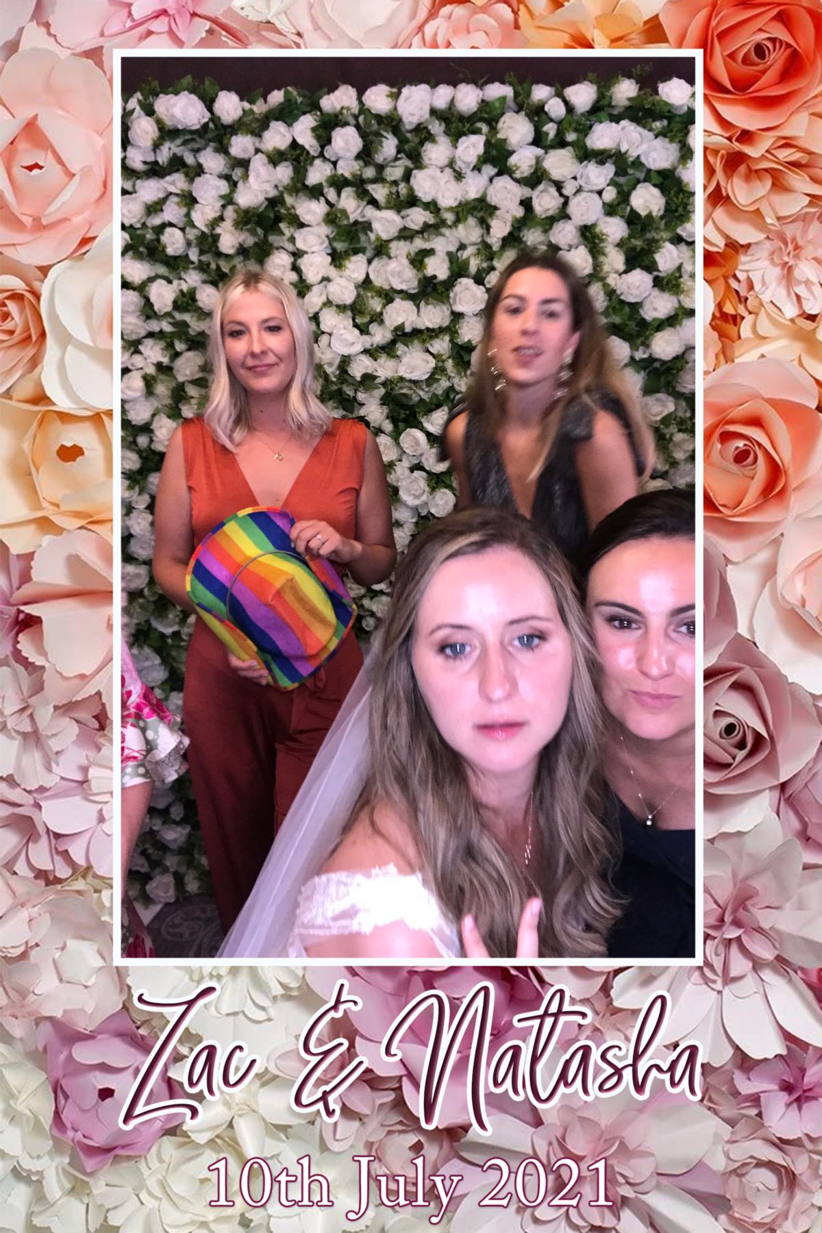 Natasha and Zac | View more photos from the event at gallery.southwestphotobooths.co.uk/u/SWPB/Natasha-and-Zac