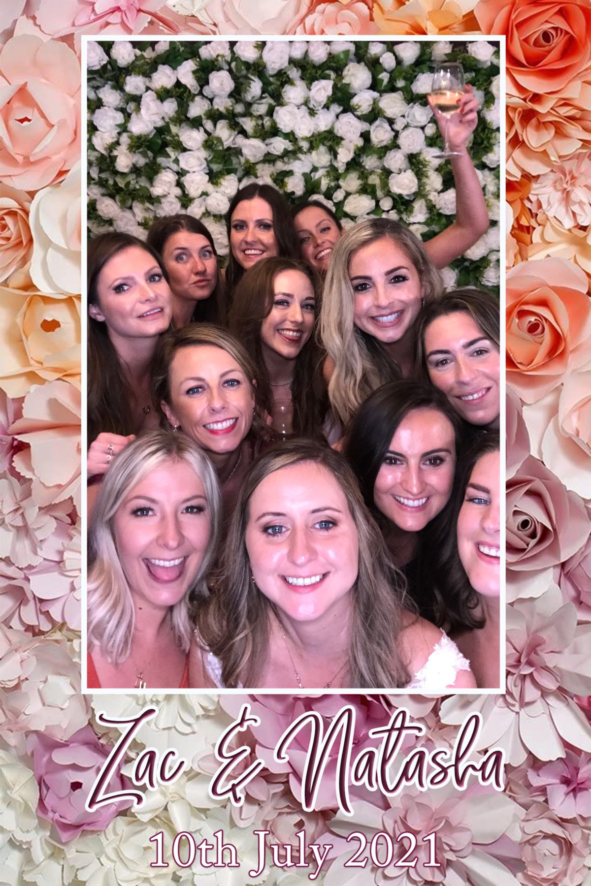 Natasha and Zac | View more photos from the event at gallery.southwestphotobooths.co.uk/u/SWPB/Natasha-and-Zac