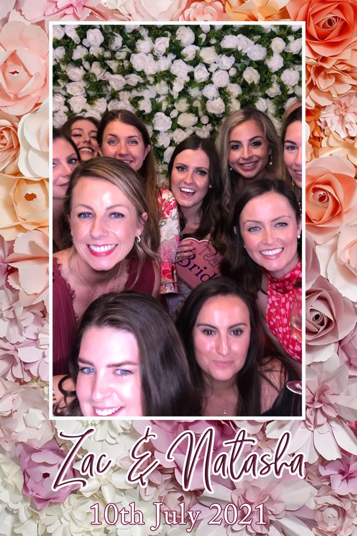 Natasha and Zac | View more photos from the event at gallery.southwestphotobooths.co.uk/u/SWPB/Natasha-and-Zac