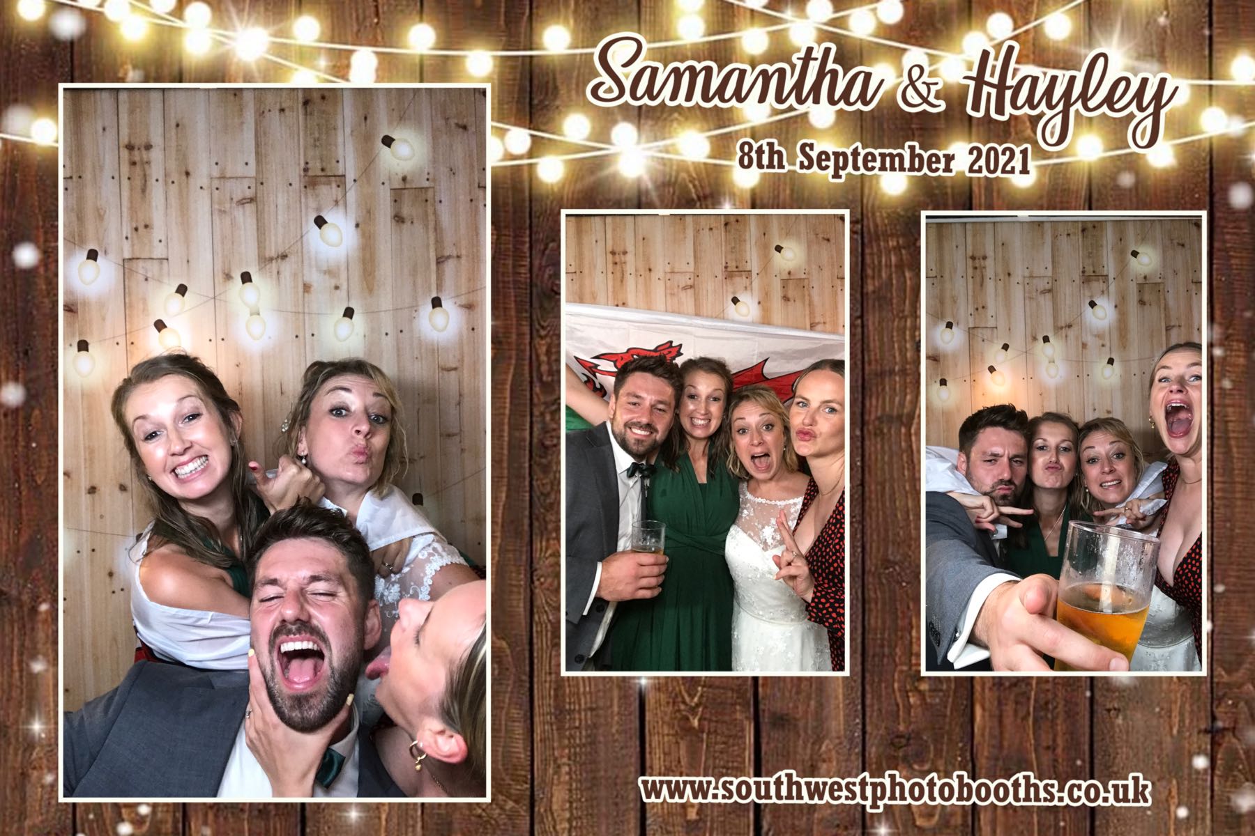 Samantha and Hayley | View more photos from the event at gallery.southwestphotobooths.co.uk/u/SWPB/Samantha-and-Hayley