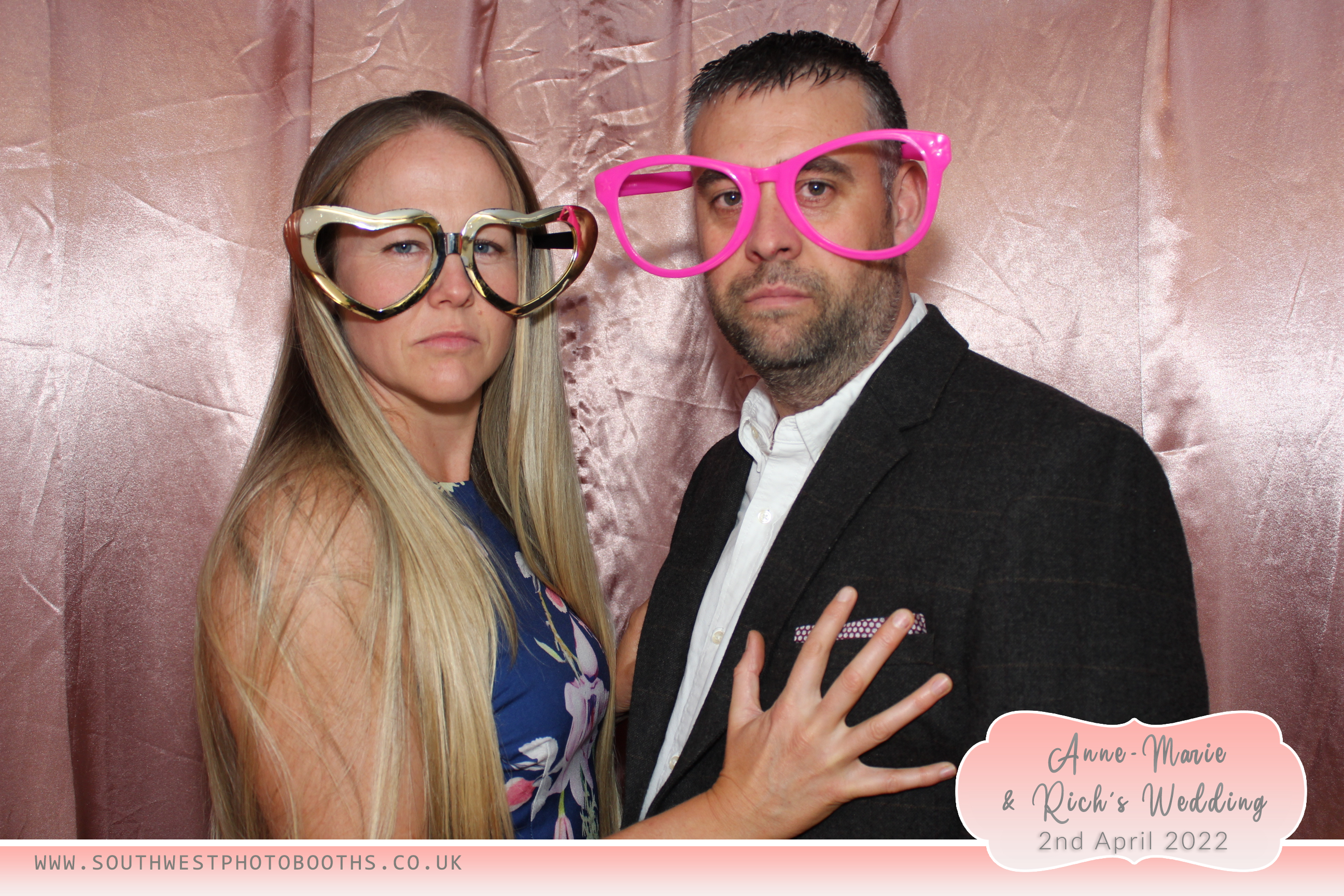 Anne-Marie and Rich | View more photos from the event at gallery.southwestphotobooths.co.uk/u/SWPB/Anne-Marie-and-Rich