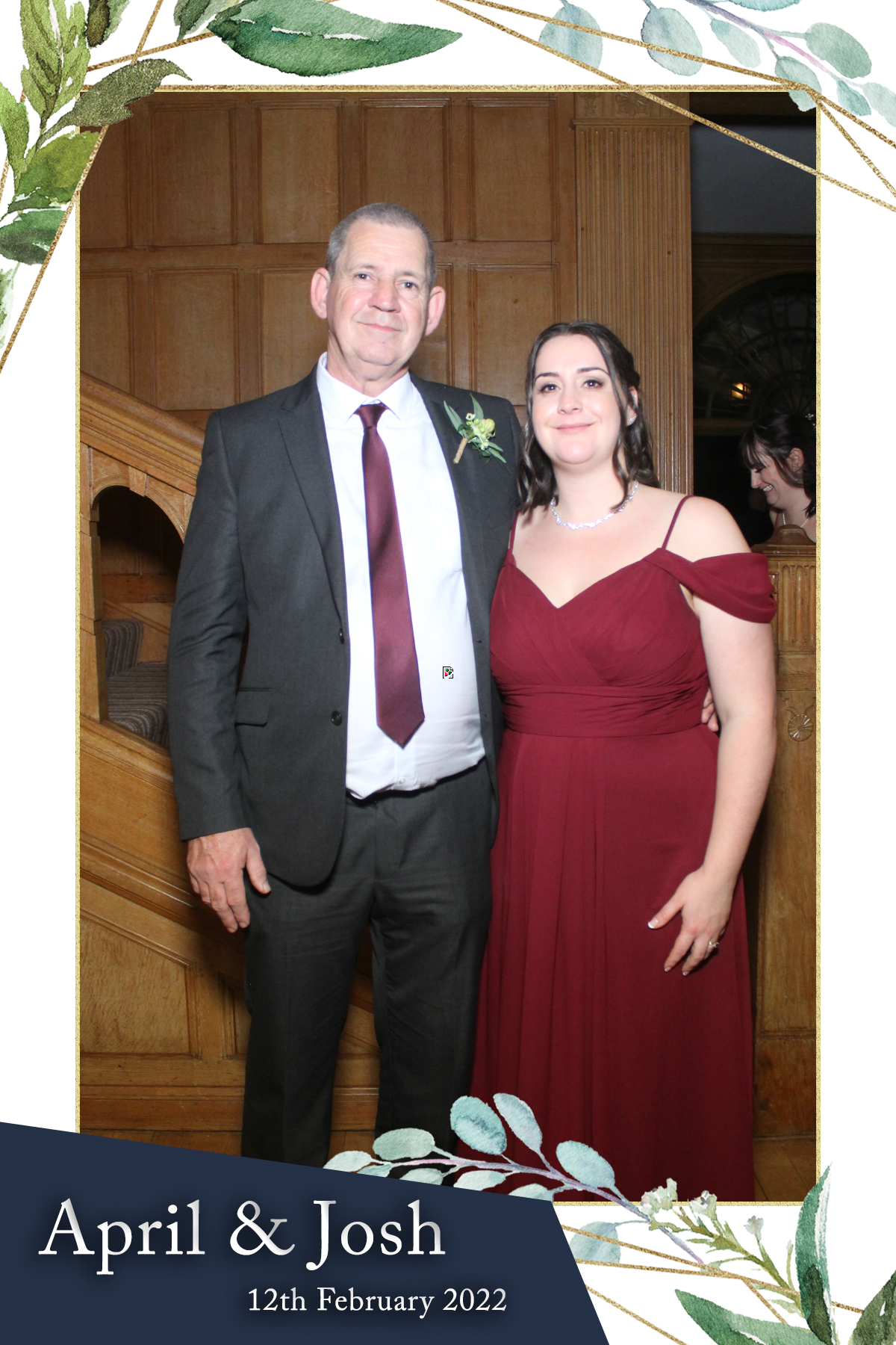 April and Josh | View more photos from the event at gallery.southwestphotobooths.co.uk/u/SWPB/April-and-Josh