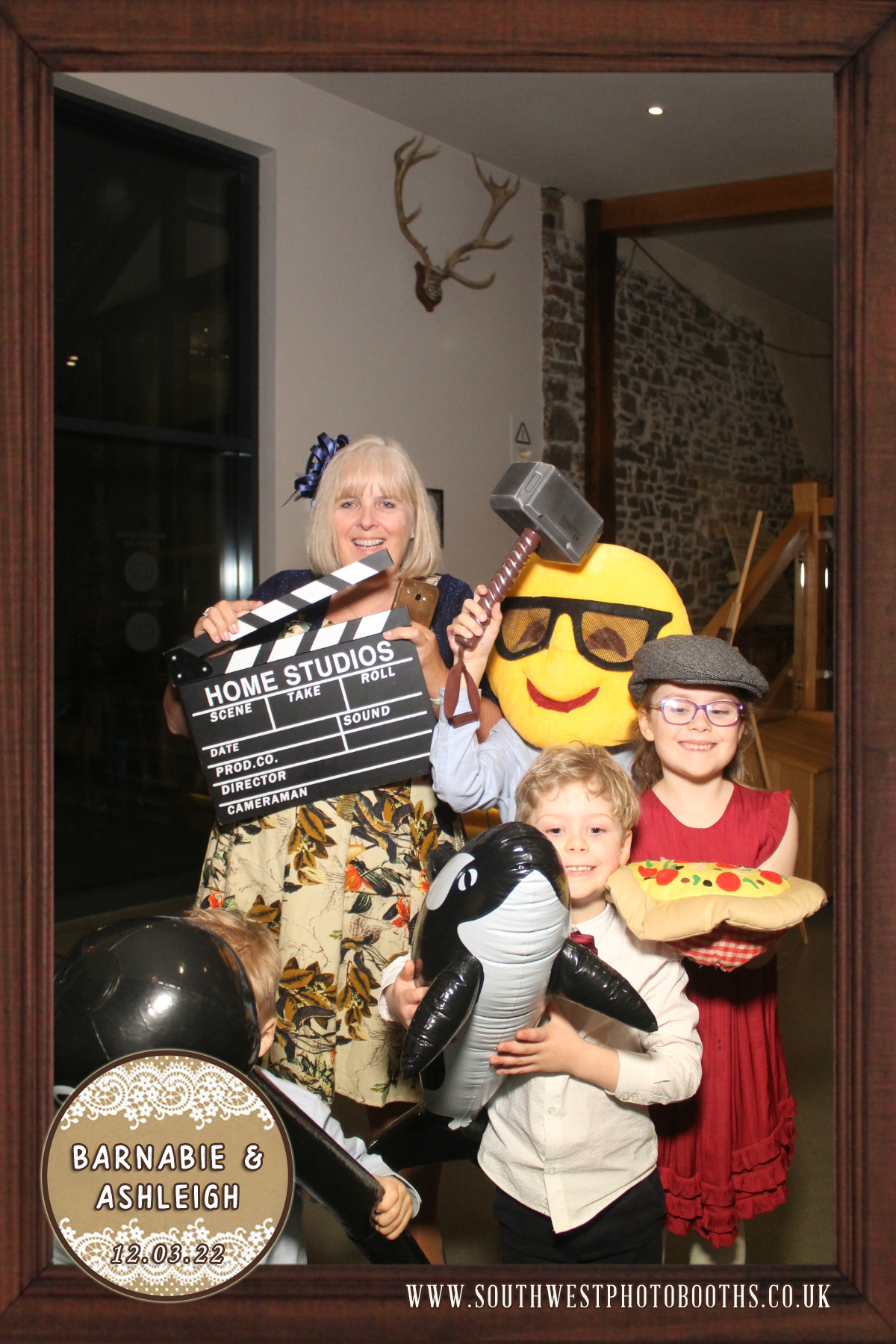 Barnabie and Ashleigh | View more photos from the event at gallery.southwestphotobooths.co.uk/u/SWPB/Barnabie-and-Ashleigh