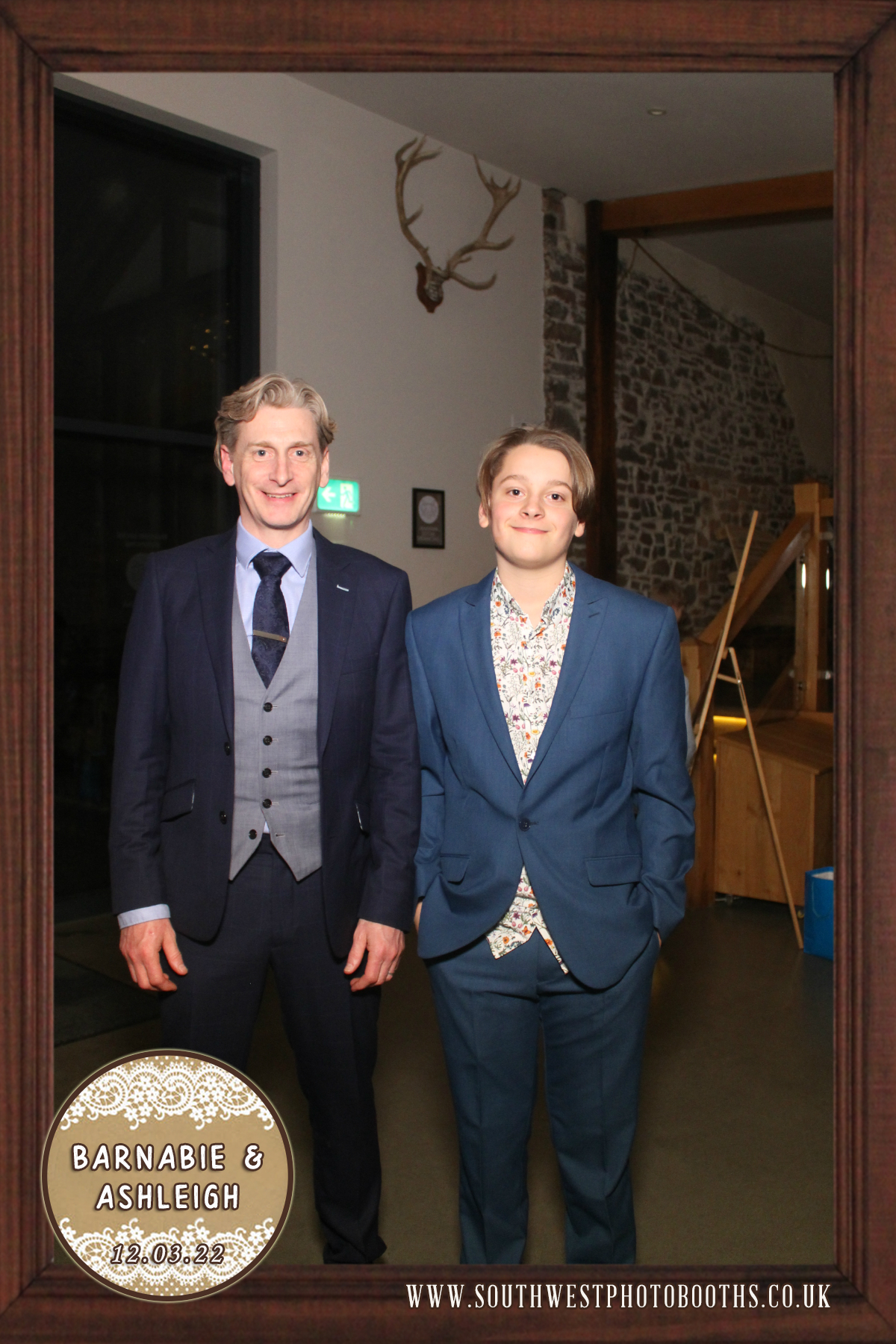 Barnabie and Ashleigh | View more photos from the event at gallery.southwestphotobooths.co.uk/u/SWPB/Barnabie-and-Ashleigh