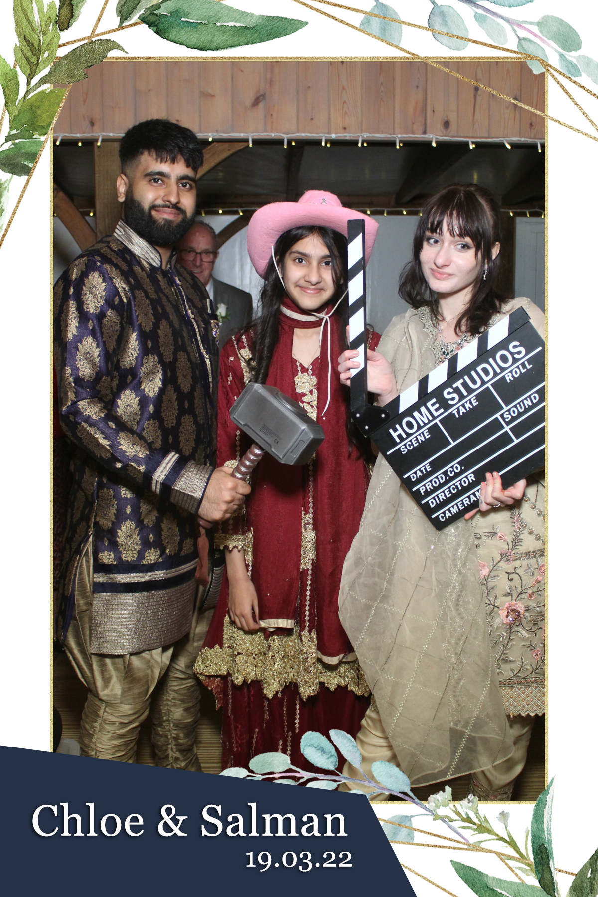 Chloe and Salman | View more photos from the event at gallery.southwestphotobooths.co.uk/u/SWPB/Chloe-and-Salman