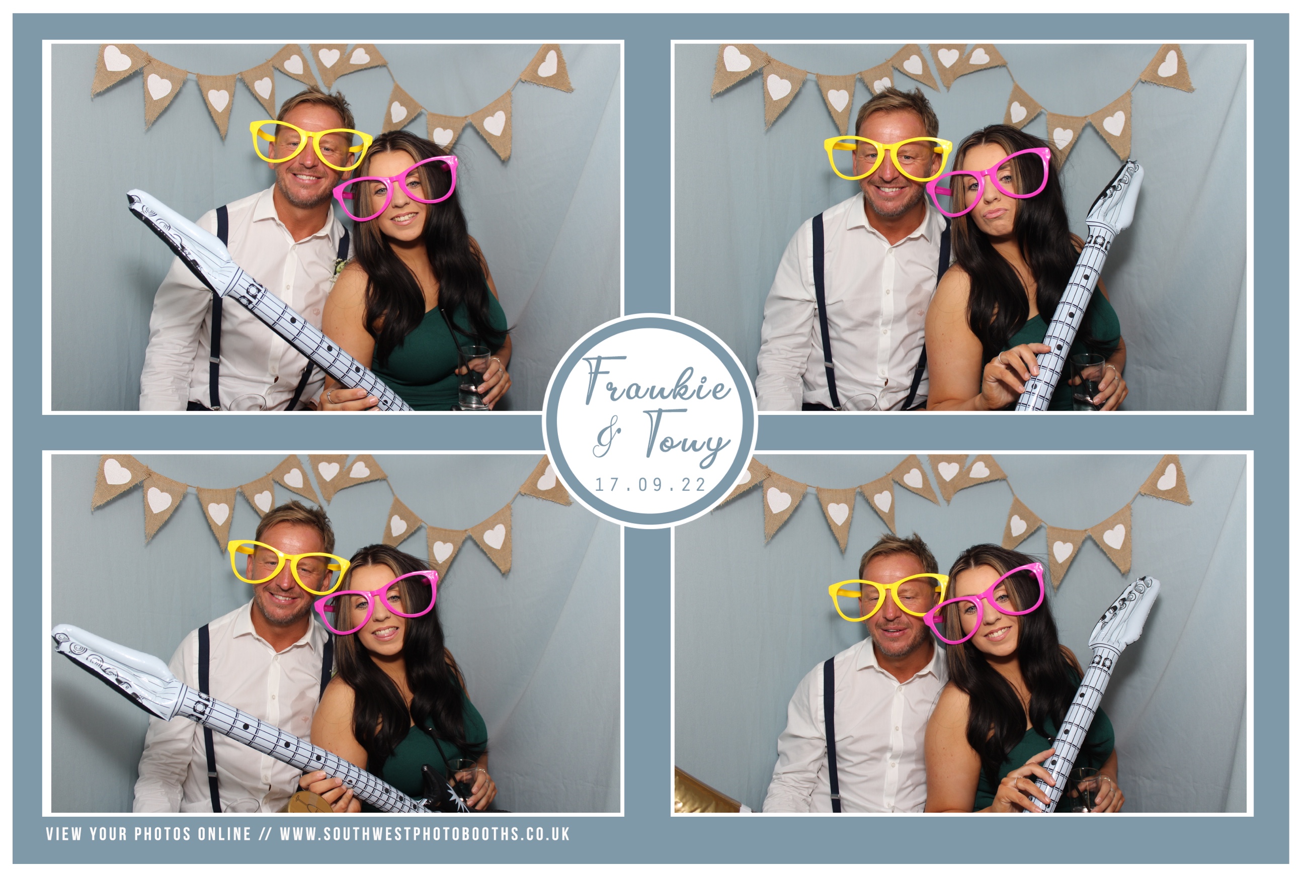 Frankie and Tony | View more photos from the event at gallery.southwestphotobooths.co.uk/u/SWPB/Frankie-and-Tony