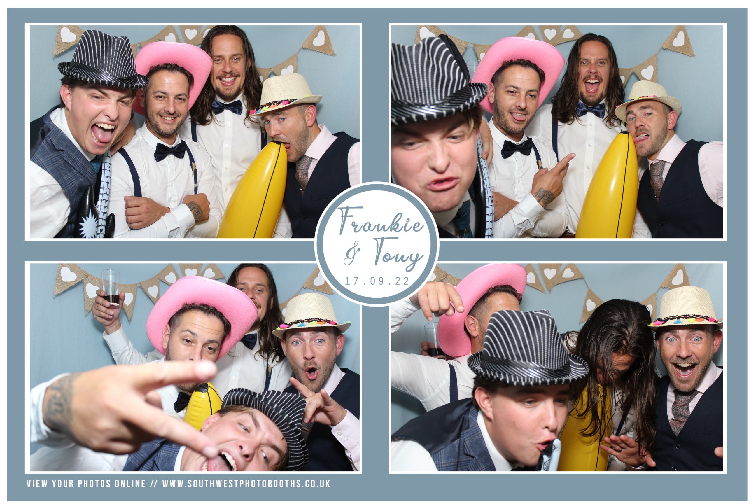 Frankie and Tony | View more photos from the event at gallery.southwestphotobooths.co.uk/u/SWPB/Frankie-and-Tony