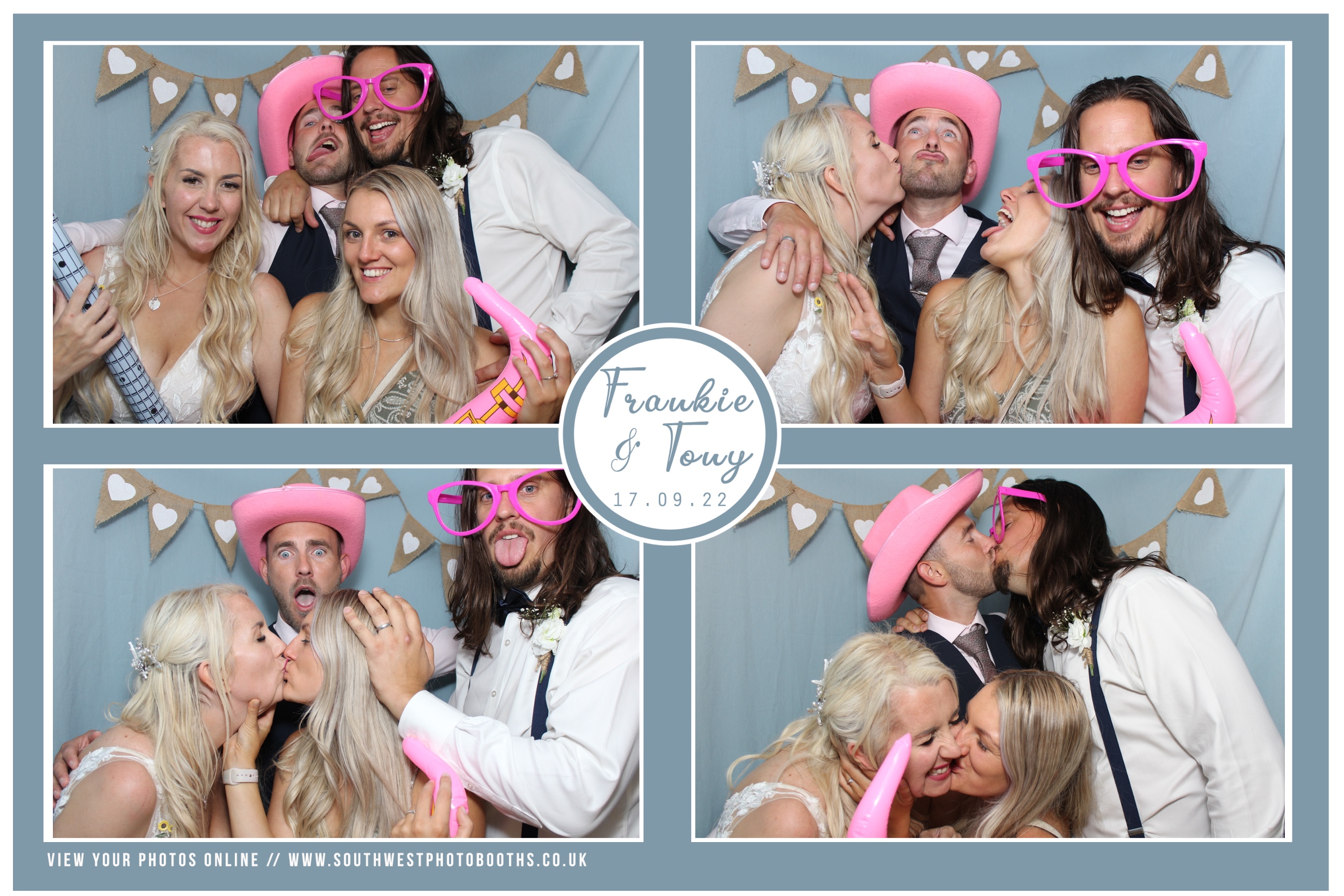 Frankie and Tony | View more photos from the event at gallery.southwestphotobooths.co.uk/u/SWPB/Frankie-and-Tony