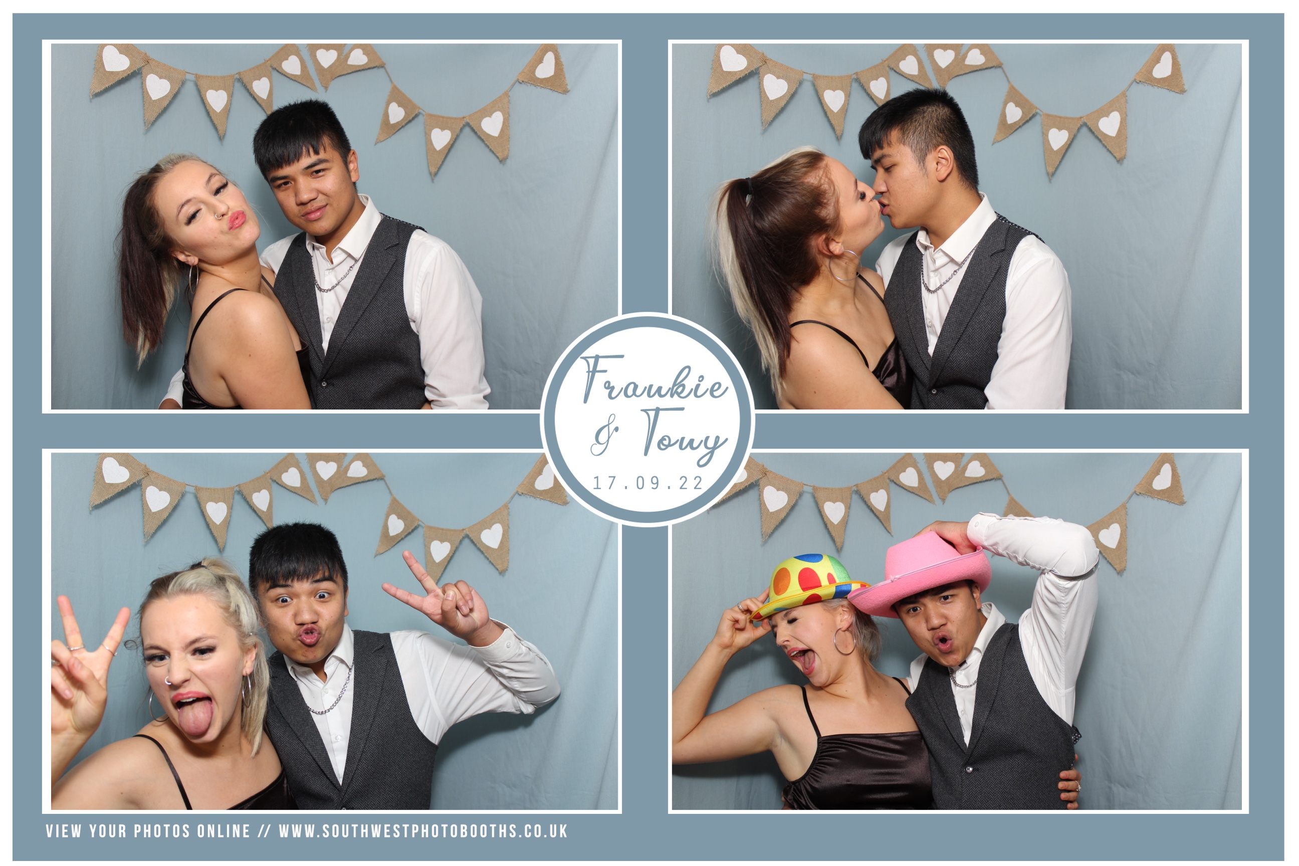 Frankie and Tony | View more photos from the event at gallery.southwestphotobooths.co.uk/u/SWPB/Frankie-and-Tony