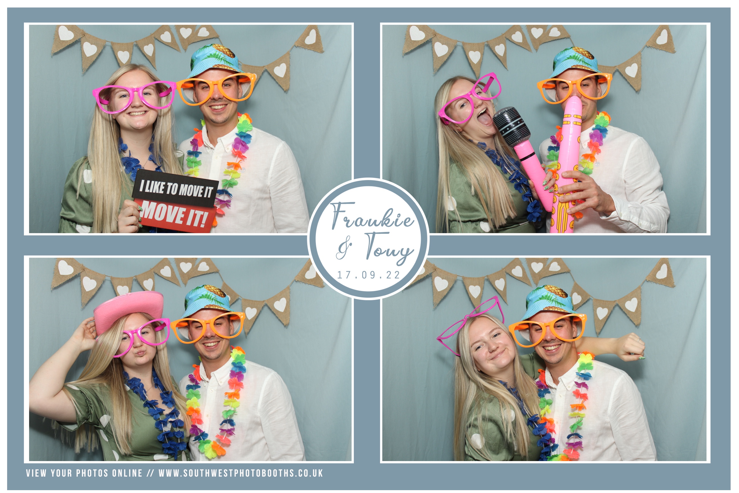 Frankie and Tony | View more photos from the event at gallery.southwestphotobooths.co.uk/u/SWPB/Frankie-and-Tony