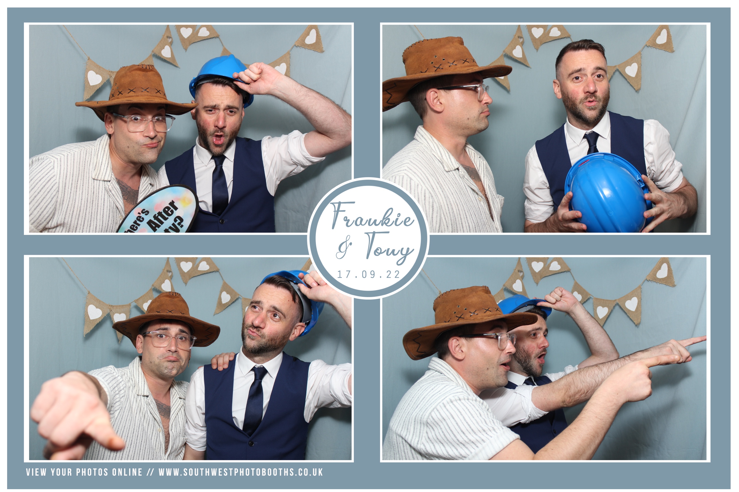 Frankie and Tony | View more photos from the event at gallery.southwestphotobooths.co.uk/u/SWPB/Frankie-and-Tony