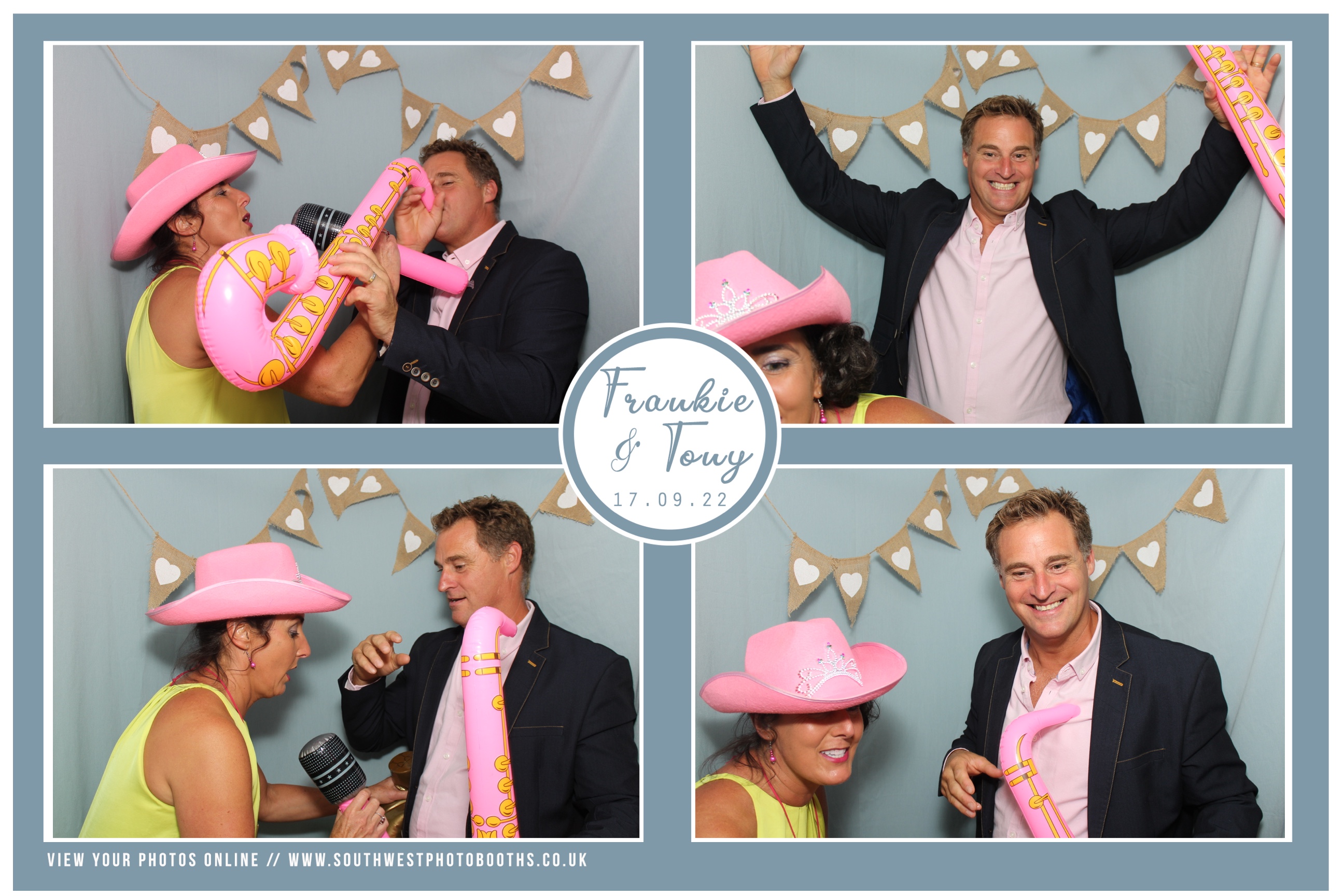 Frankie and Tony | View more photos from the event at gallery.southwestphotobooths.co.uk/u/SWPB/Frankie-and-Tony
