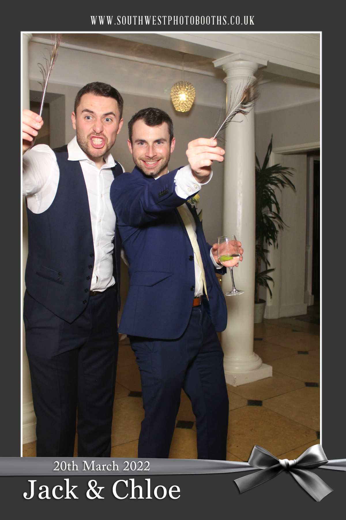 Jack and Chloe | View more photos from the event at gallery.southwestphotobooths.co.uk/u/SWPB/Jack-and-Chloe