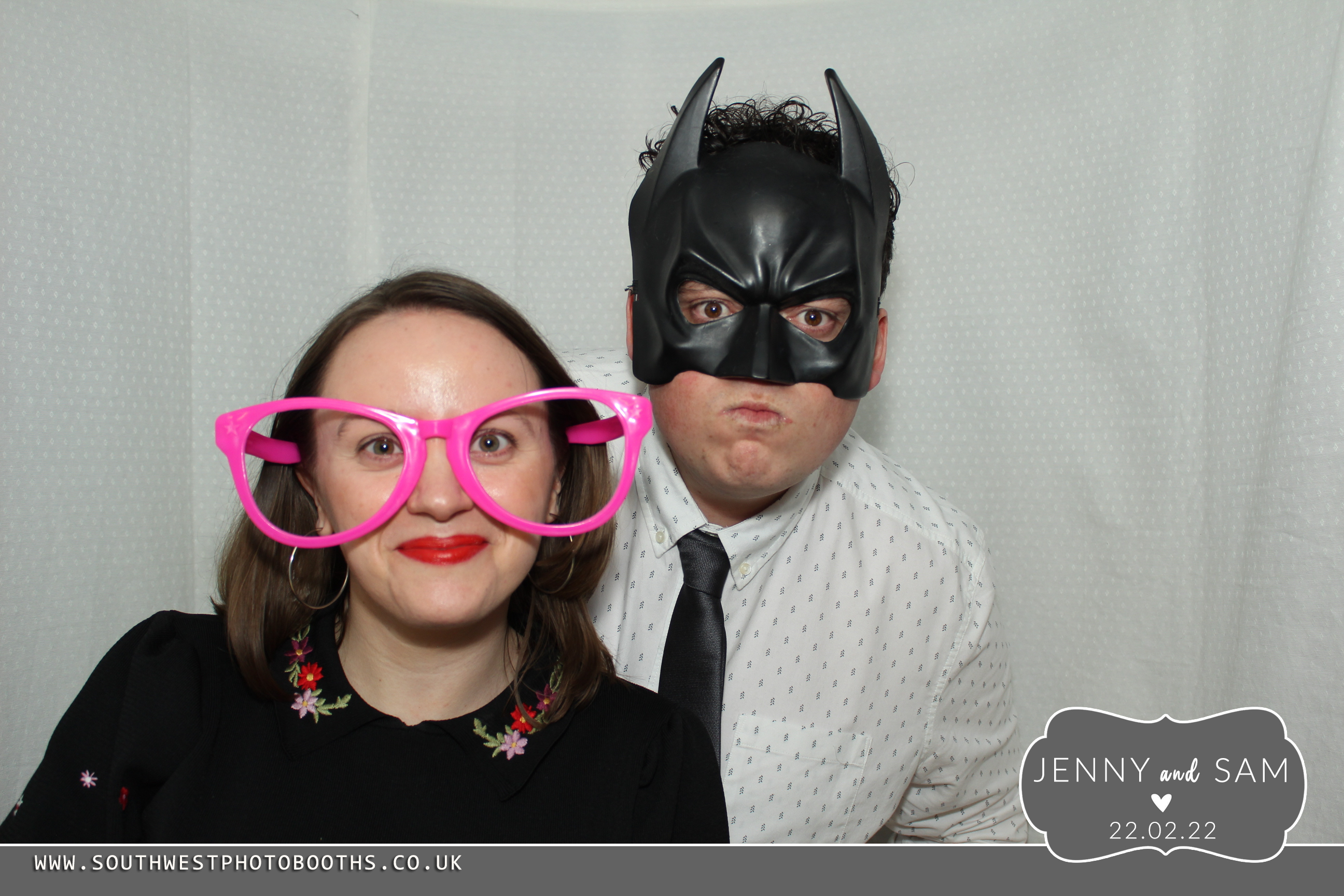 Jenny and Sam | View more photos from the event at gallery.southwestphotobooths.co.uk/u/SWPB/Jenny-and-Sam
