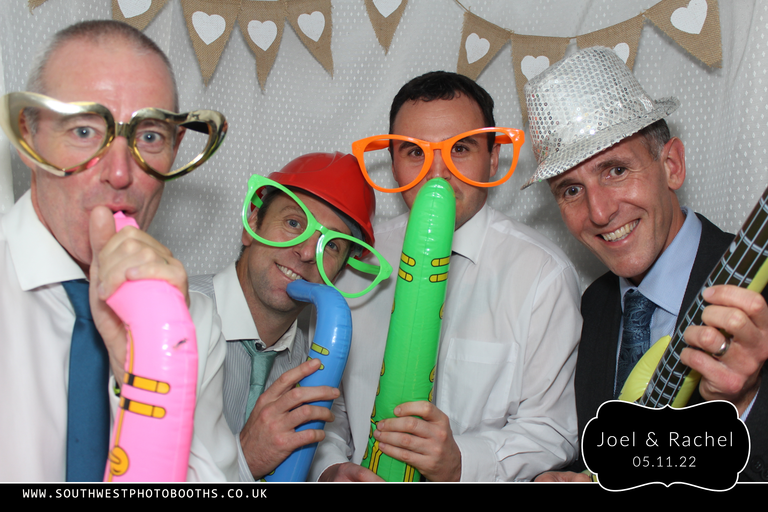 Joel and Rachel | View more photos from the event at gallery.southwestphotobooths.co.uk/u/SWPB/Joel-and-Rachel
