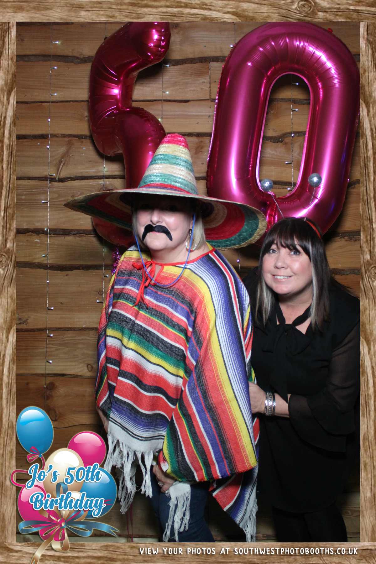Jo's 50th Birthday Party | View more photos from the event at gallery.southwestphotobooths.co.uk/u/SWPB/Jos-50th-Birthday-Party