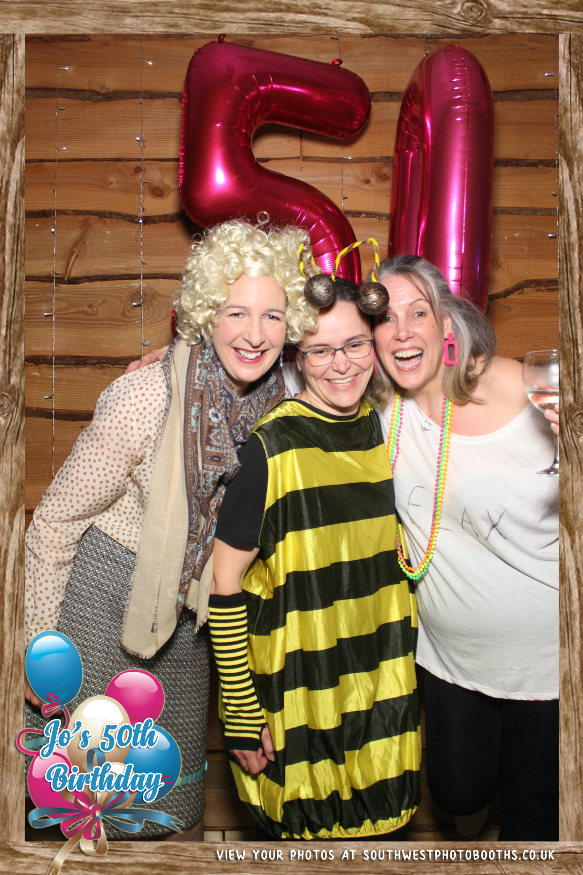 Jo's 50th Birthday Party | View more photos from the event at gallery.southwestphotobooths.co.uk/u/SWPB/Jos-50th-Birthday-Party