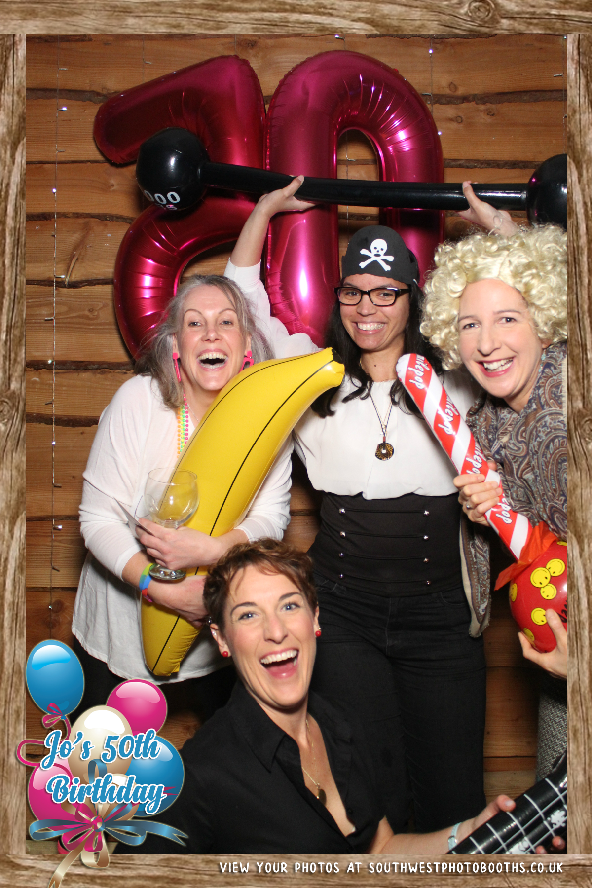 Jo's 50th Birthday Party | View more photos from the event at gallery.southwestphotobooths.co.uk/u/SWPB/Jos-50th-Birthday-Party