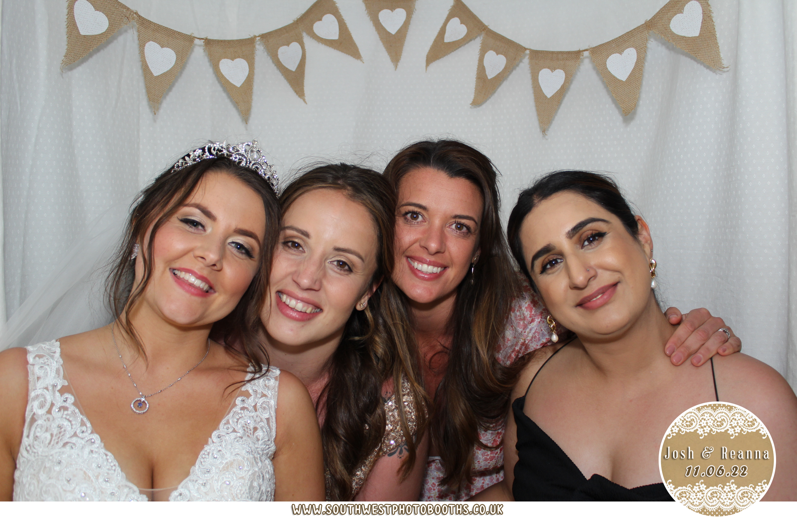 Josh and Reanna | View more photos from the event at gallery.southwestphotobooths.co.uk/u/SWPB/Josh-and-Reanna