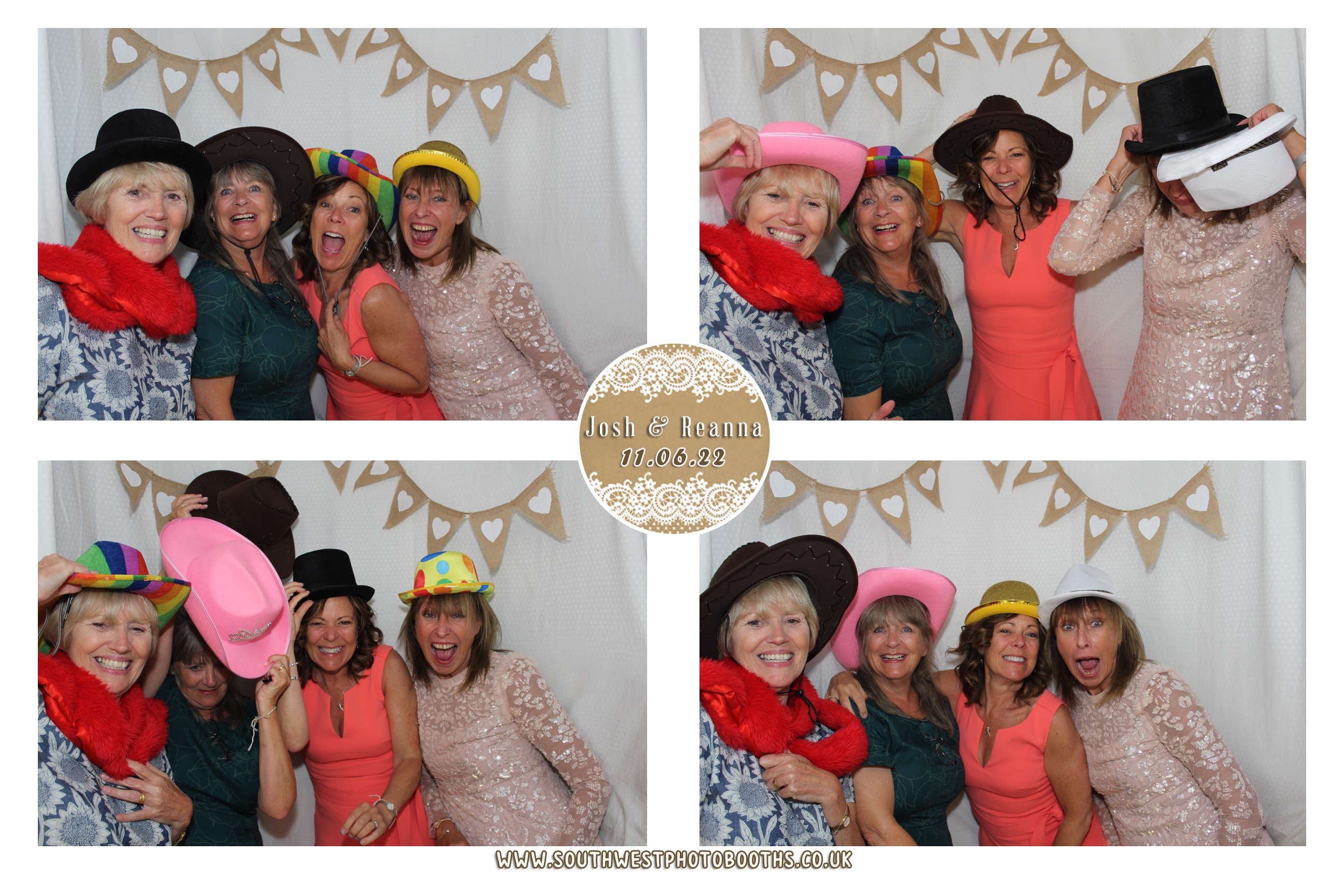Josh and Reanna | View more photos from the event at gallery.southwestphotobooths.co.uk/u/SWPB/Josh-and-Reanna