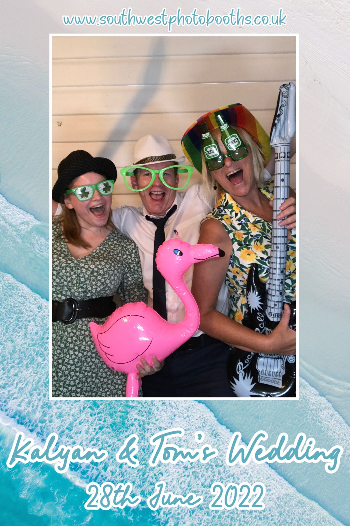 Kalyan and Tom | View more photos from the event at gallery.southwestphotobooths.co.uk/u/SWPB/Kalyan-and-Tom