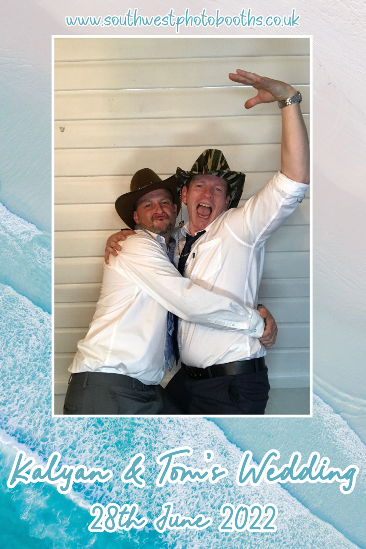 Kalyan and Tom | View more photos from the event at gallery.southwestphotobooths.co.uk/u/SWPB/Kalyan-and-Tom